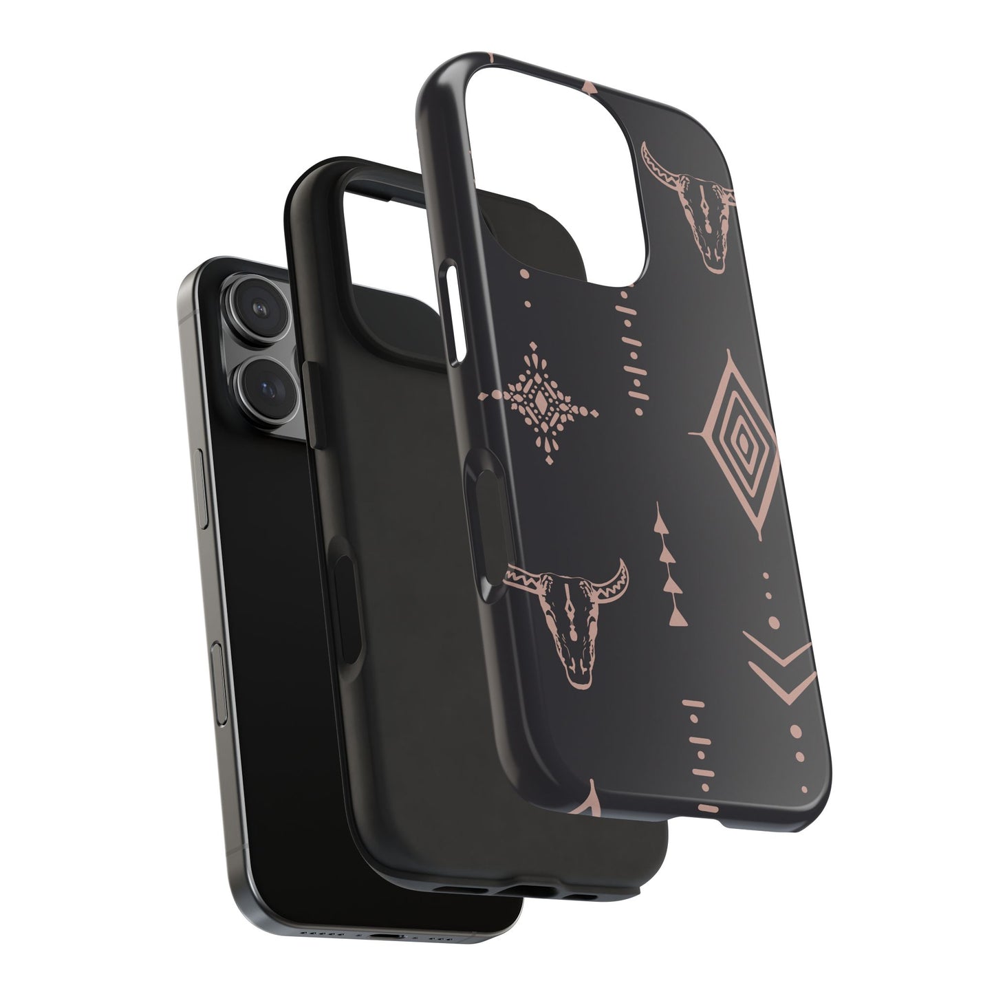 Southwestern Pattern Tough Phone Case - Stylish & Durable