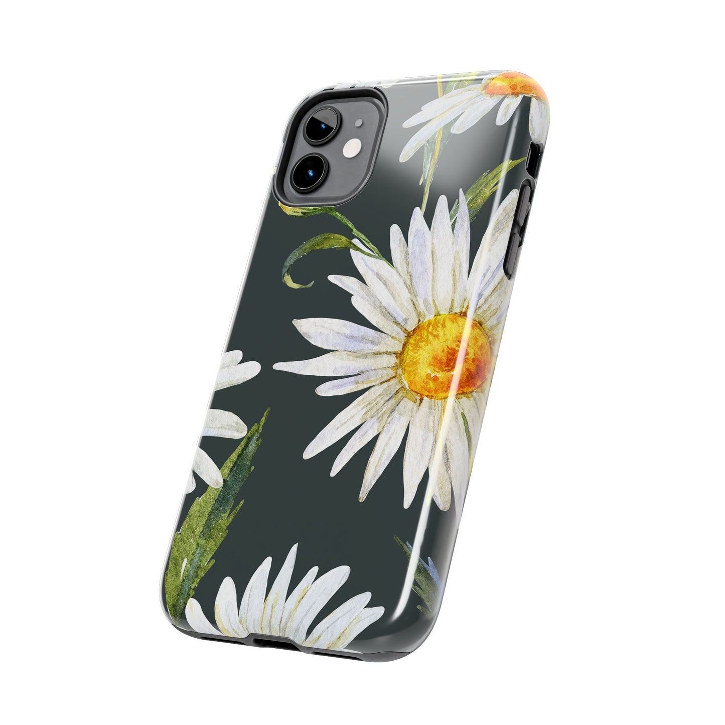 Floral Tough Phone Cases - Durable Protection with Daisy Design