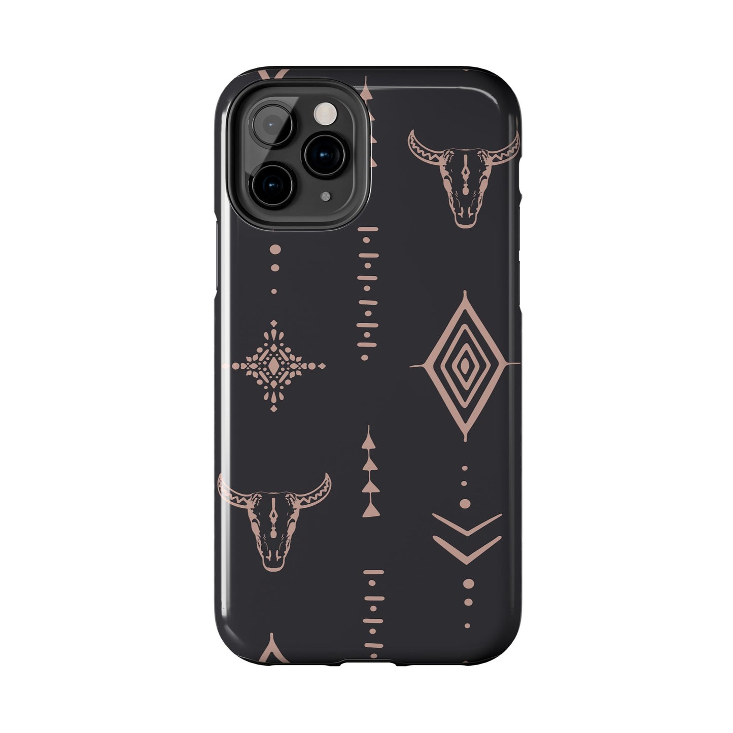 Southwestern Pattern Tough Phone Case - Stylish & Durable