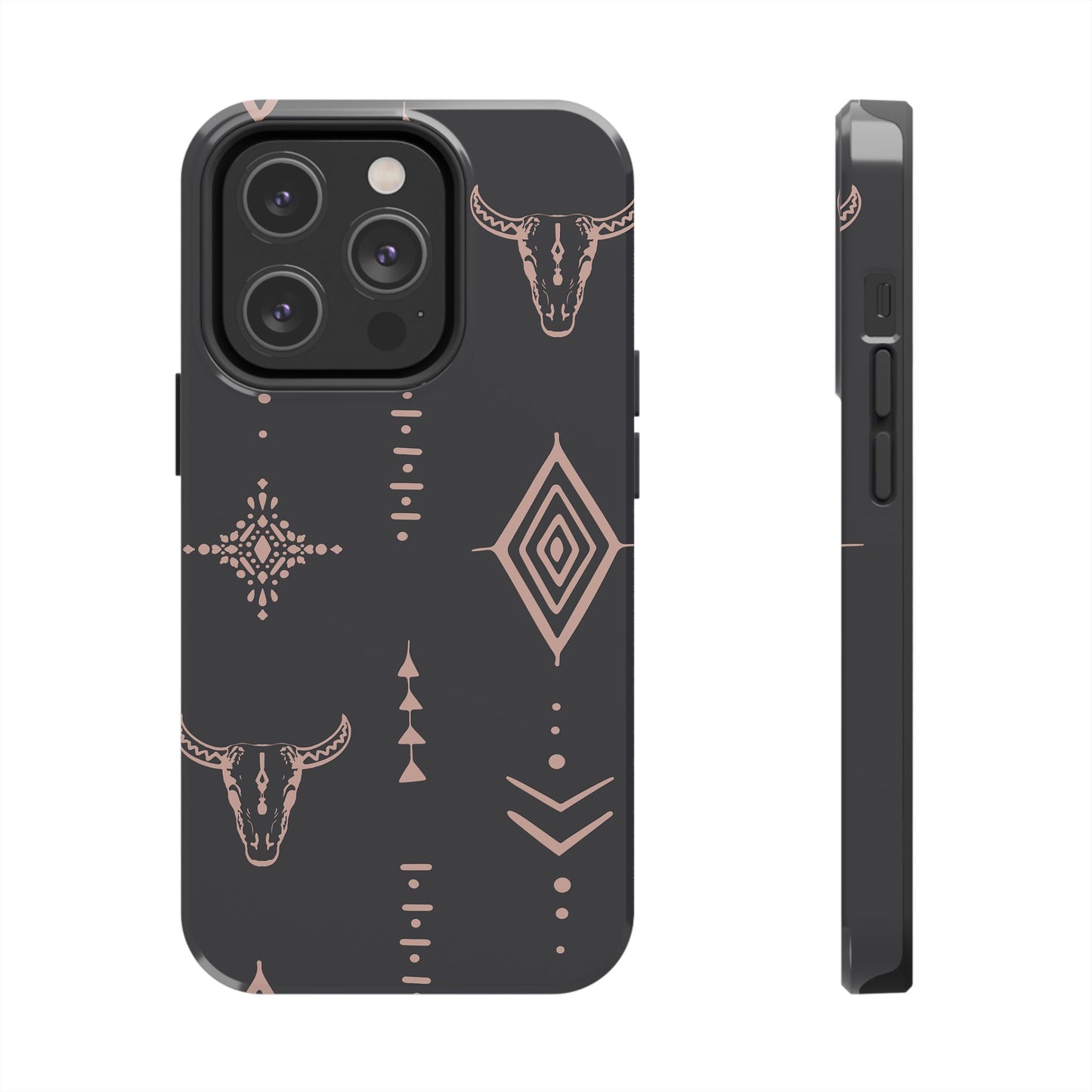 Southwestern Pattern Tough Phone Case - Stylish & Durable