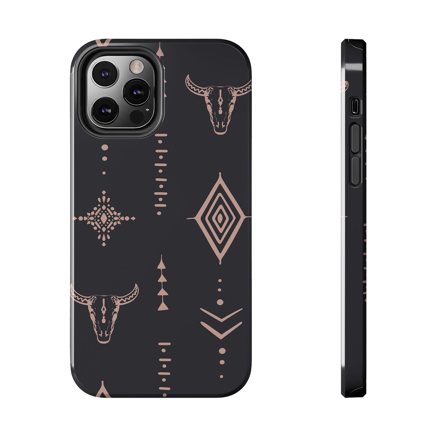 Southwestern Pattern Tough Phone Case - Stylish & Durable