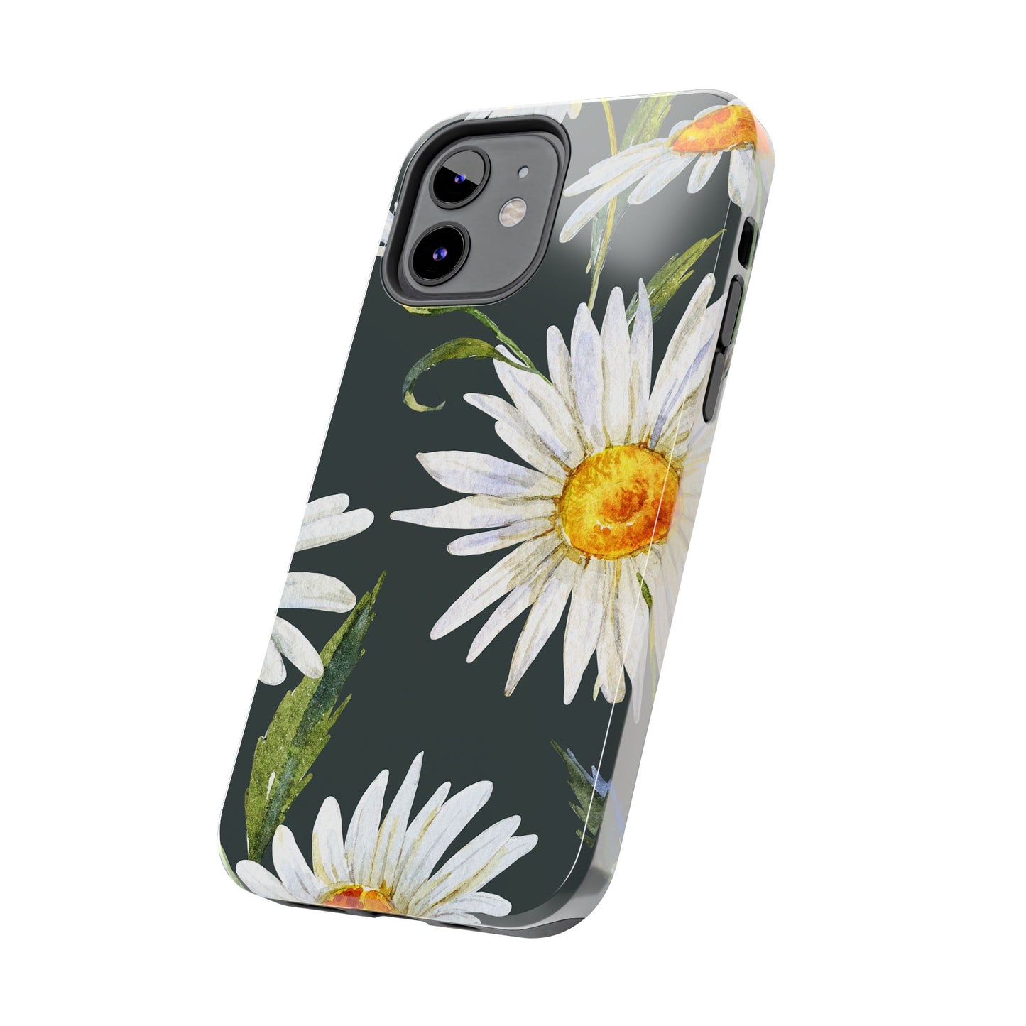 Floral Tough Phone Cases - Durable Protection with Daisy Design