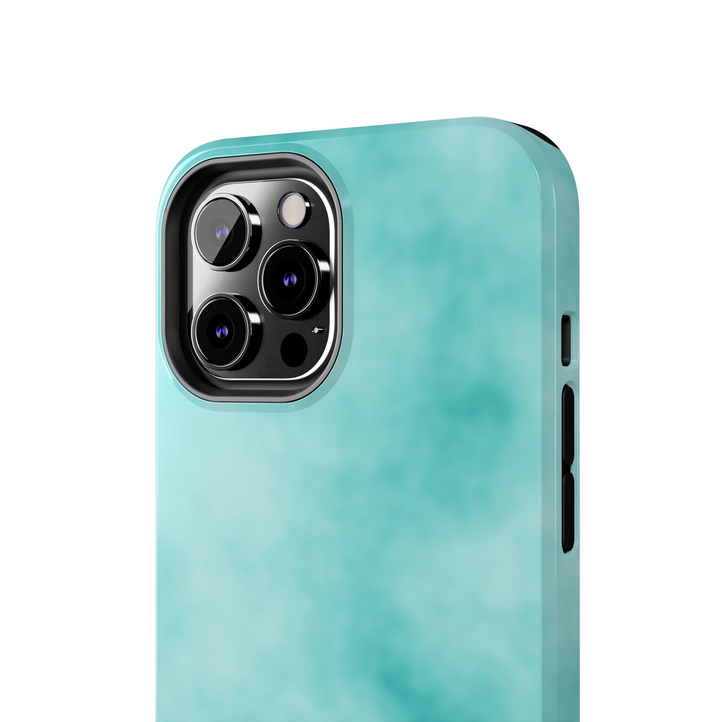 Vibrant Aqua Tough Phone Cases - Stylish & Durable Protection for Your Device