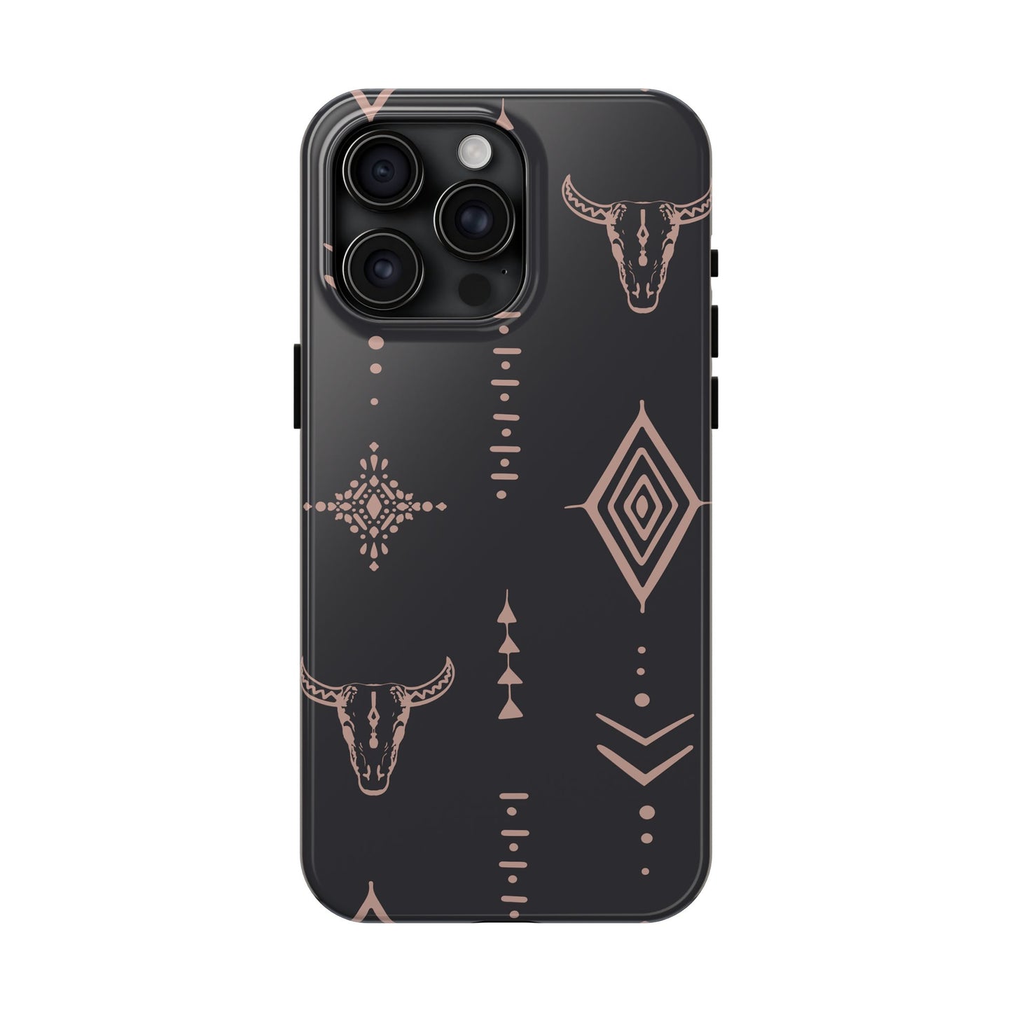 Southwestern Pattern Tough Phone Case - Stylish & Durable