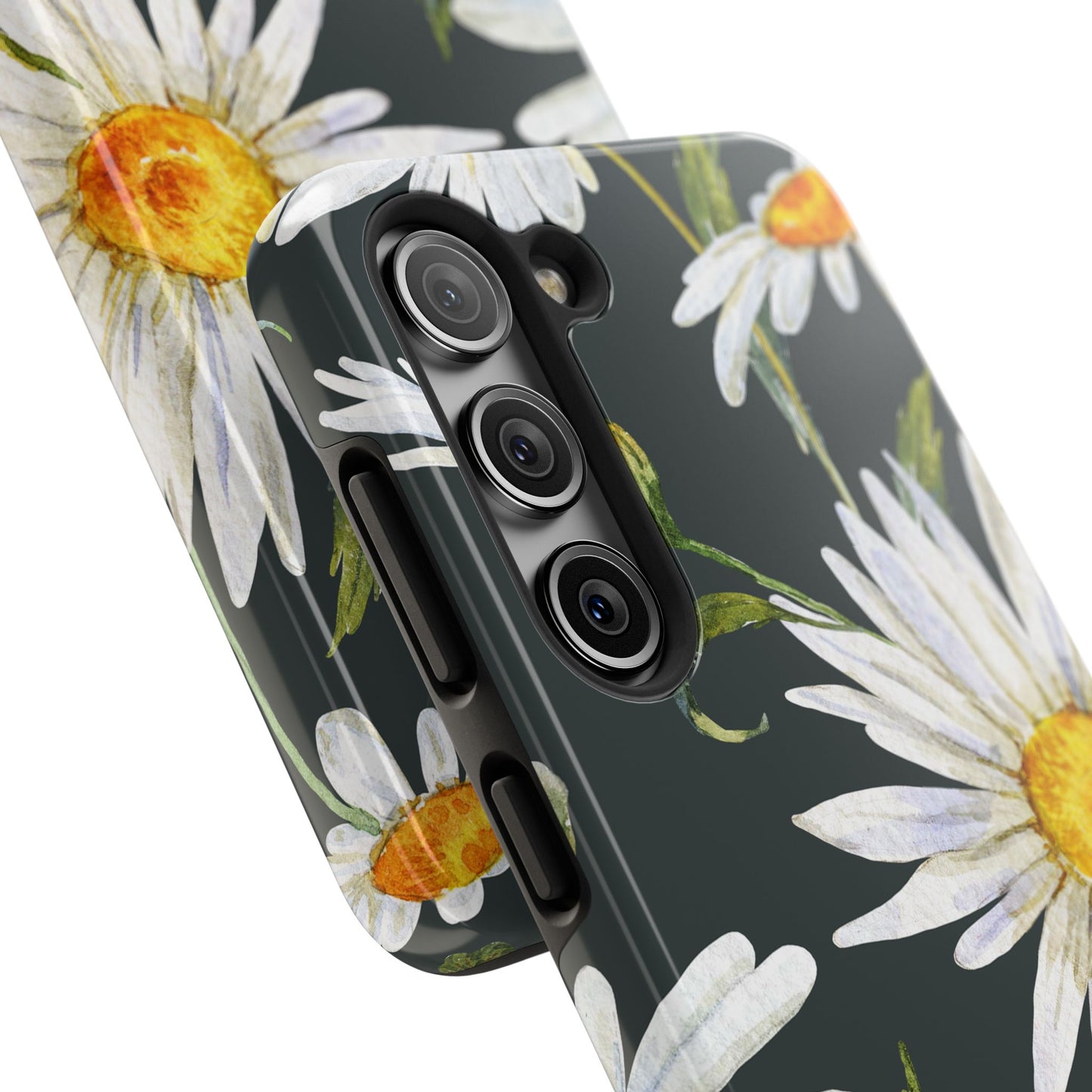 Floral Tough Phone Cases - Durable Protection with Daisy Design