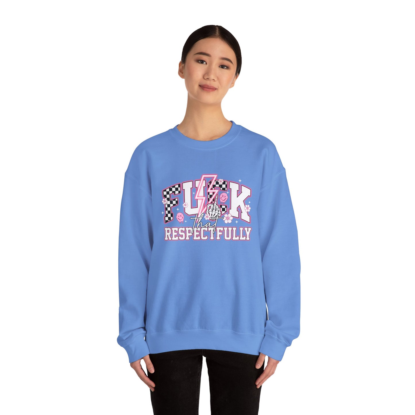 F**k That Respectfully Unisex Heavy Blend™ Crewneck Sweatshirt