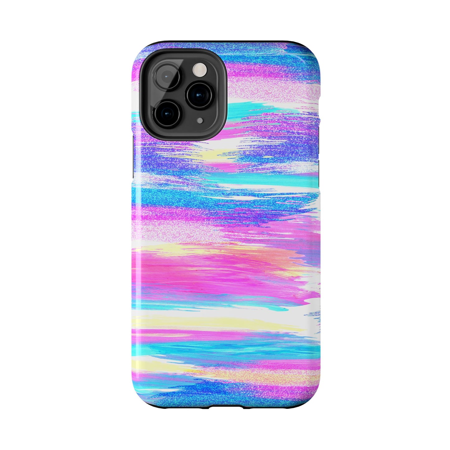 Colorful Abstract Tough Phone Case - Vibrant Protection for Your Device