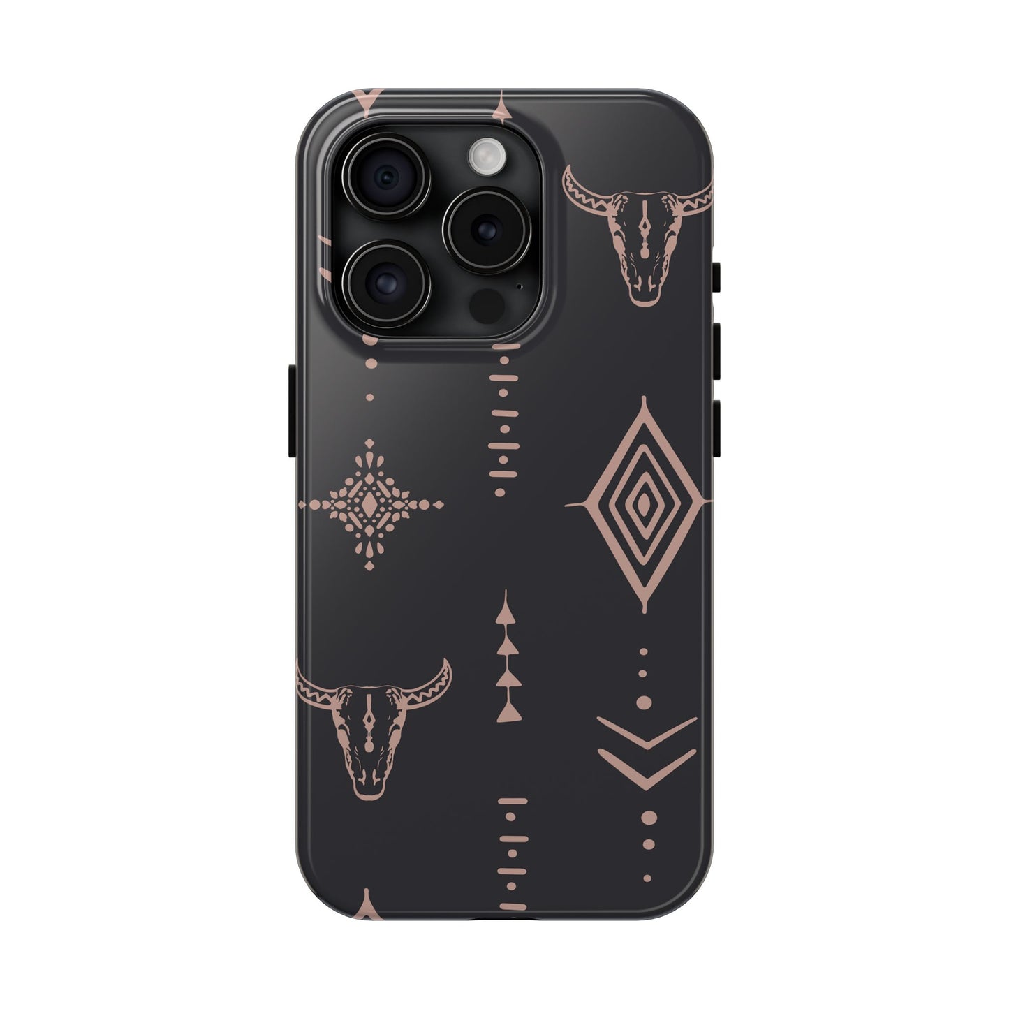 Southwestern Pattern Tough Phone Case - Stylish & Durable