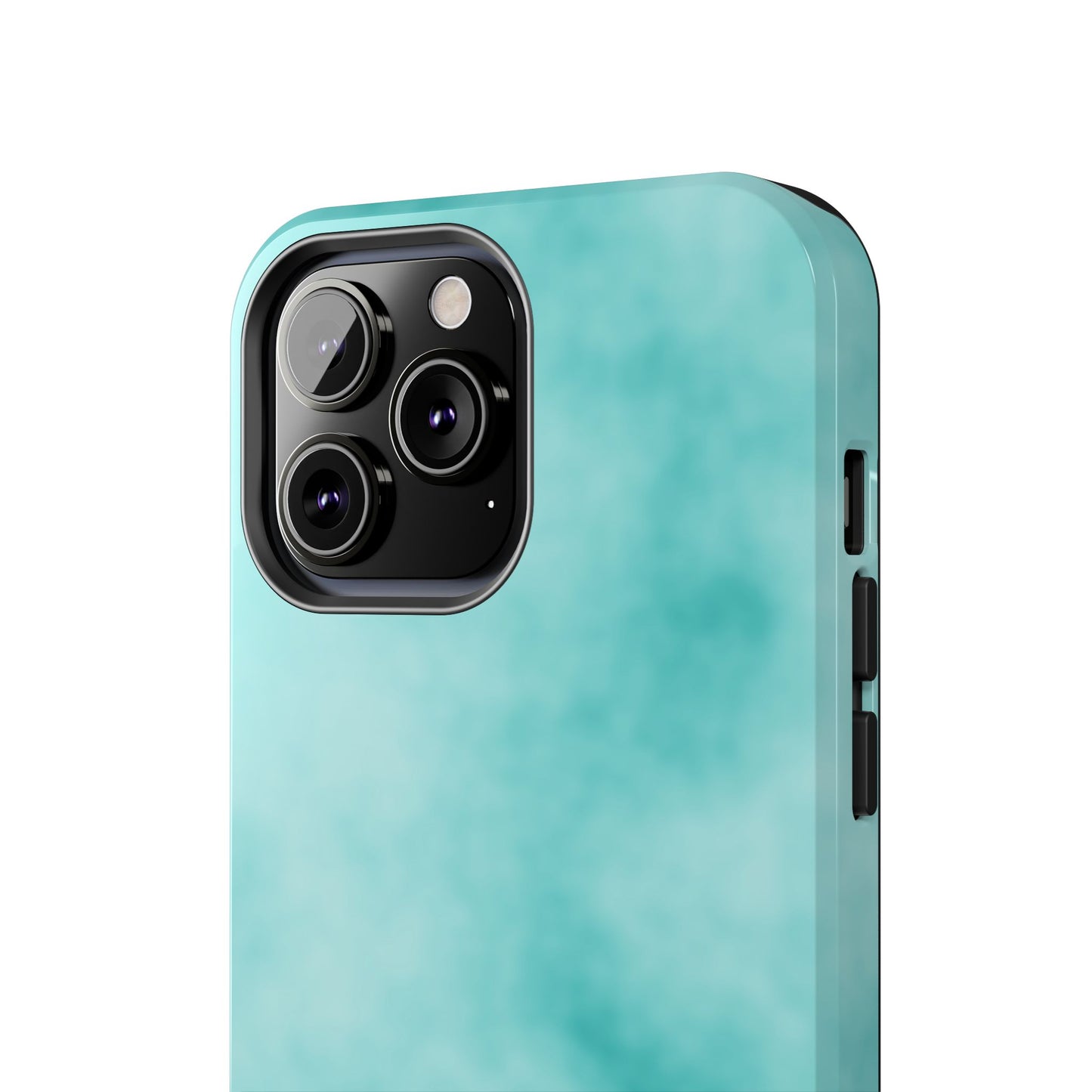 Vibrant Aqua Tough Phone Cases - Stylish & Durable Protection for Your Device