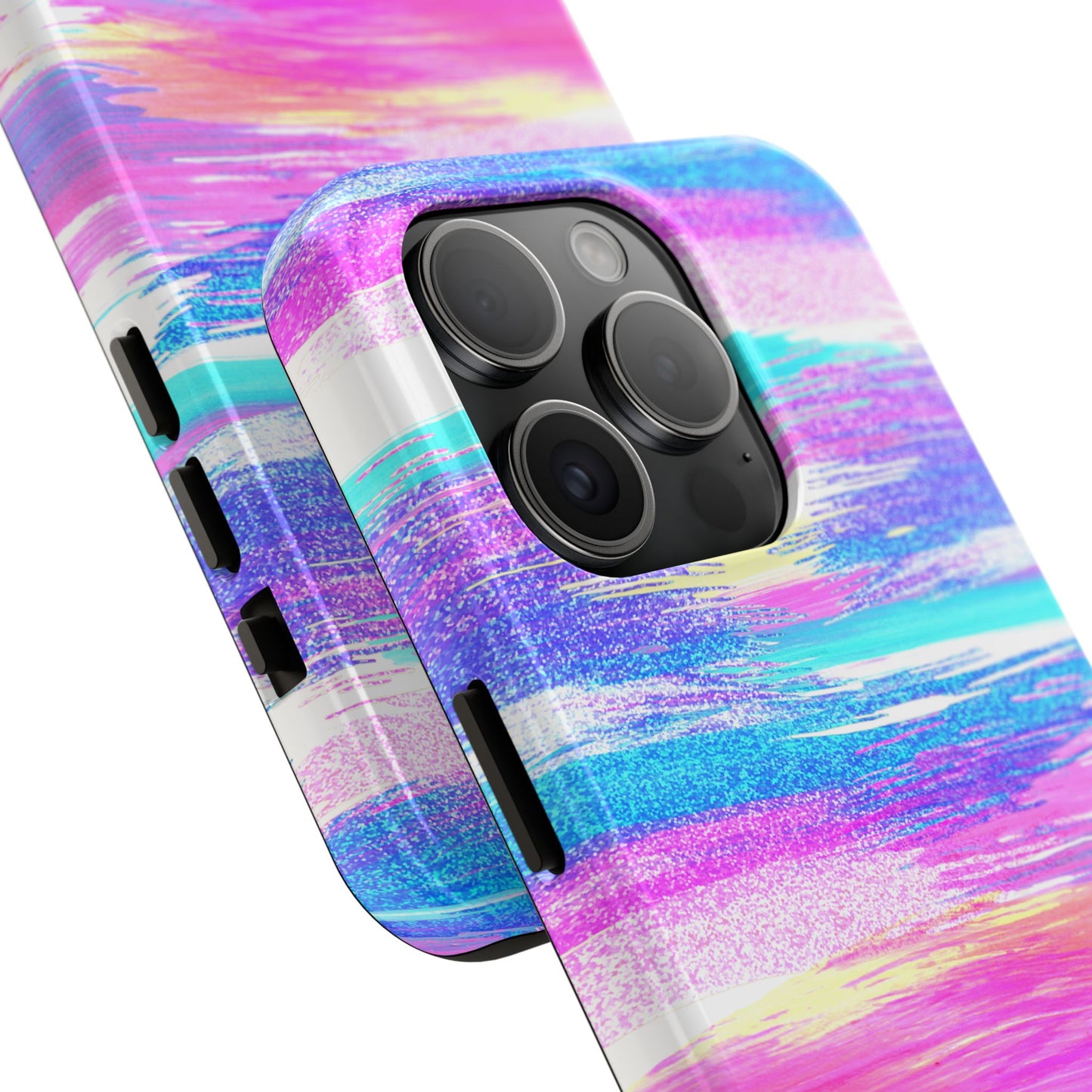 Colorful Abstract Tough Phone Case - Vibrant Protection for Your Device