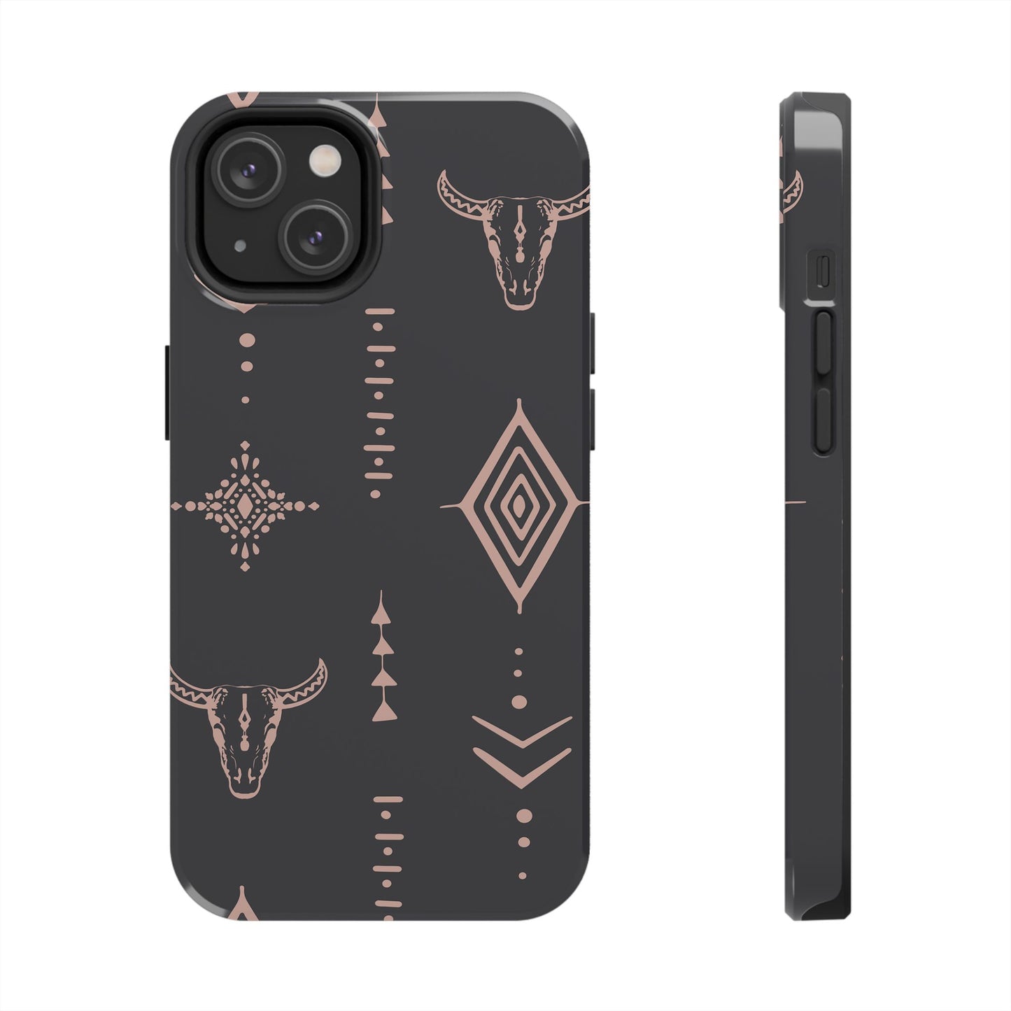 Southwestern Pattern Tough Phone Case - Stylish & Durable