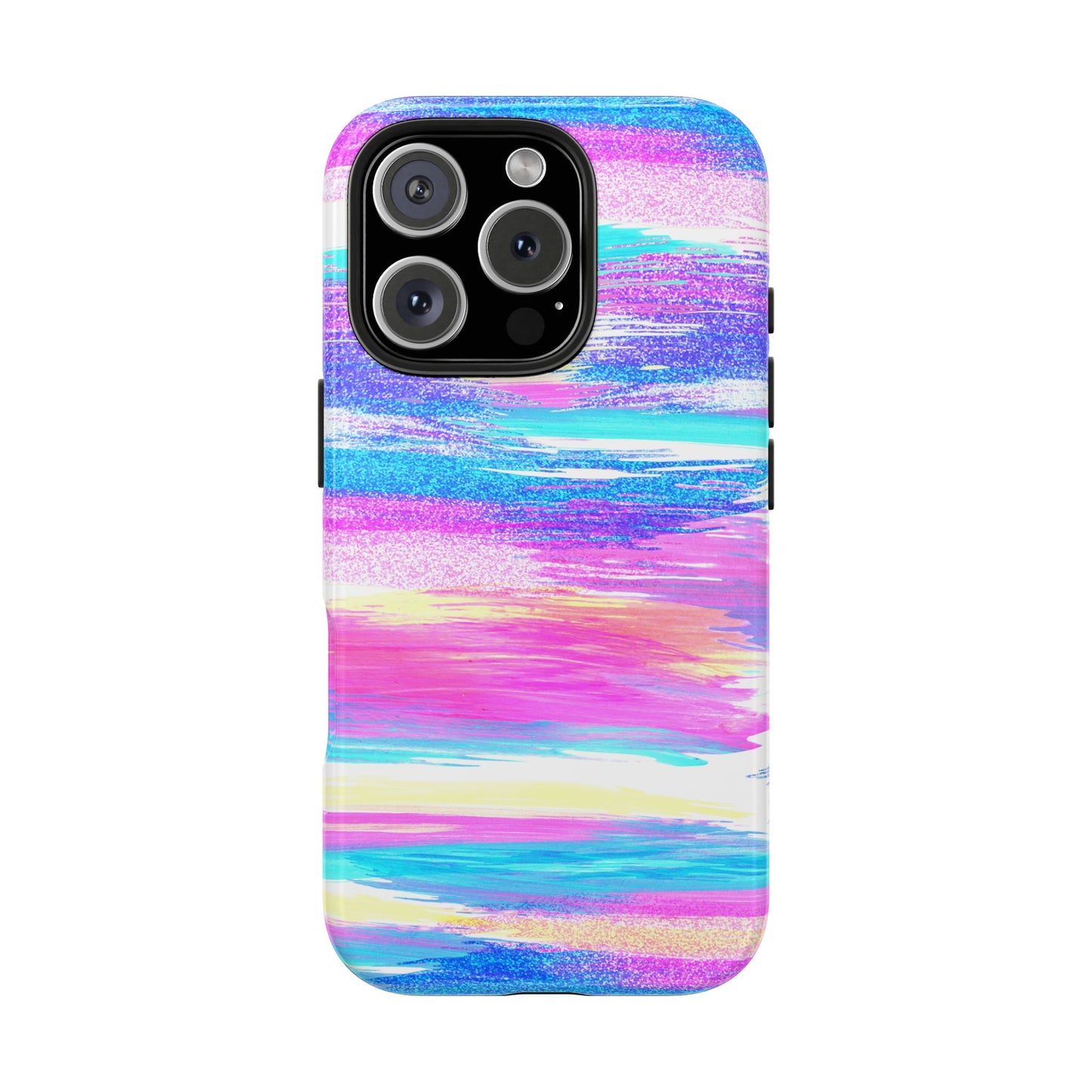 Colorful Abstract Tough Phone Case - Vibrant Protection for Your Device