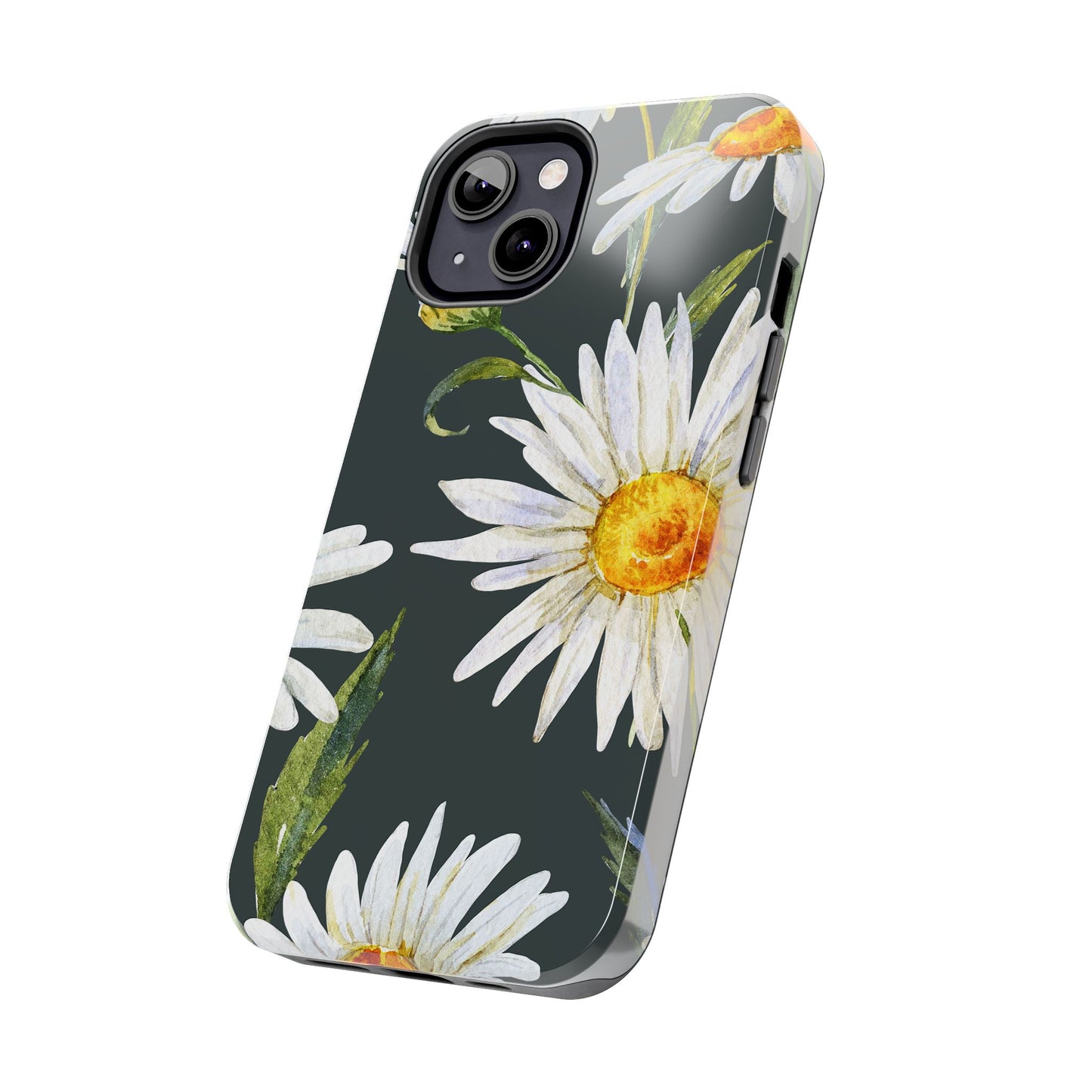 Floral Tough Phone Cases - Durable Protection with Daisy Design