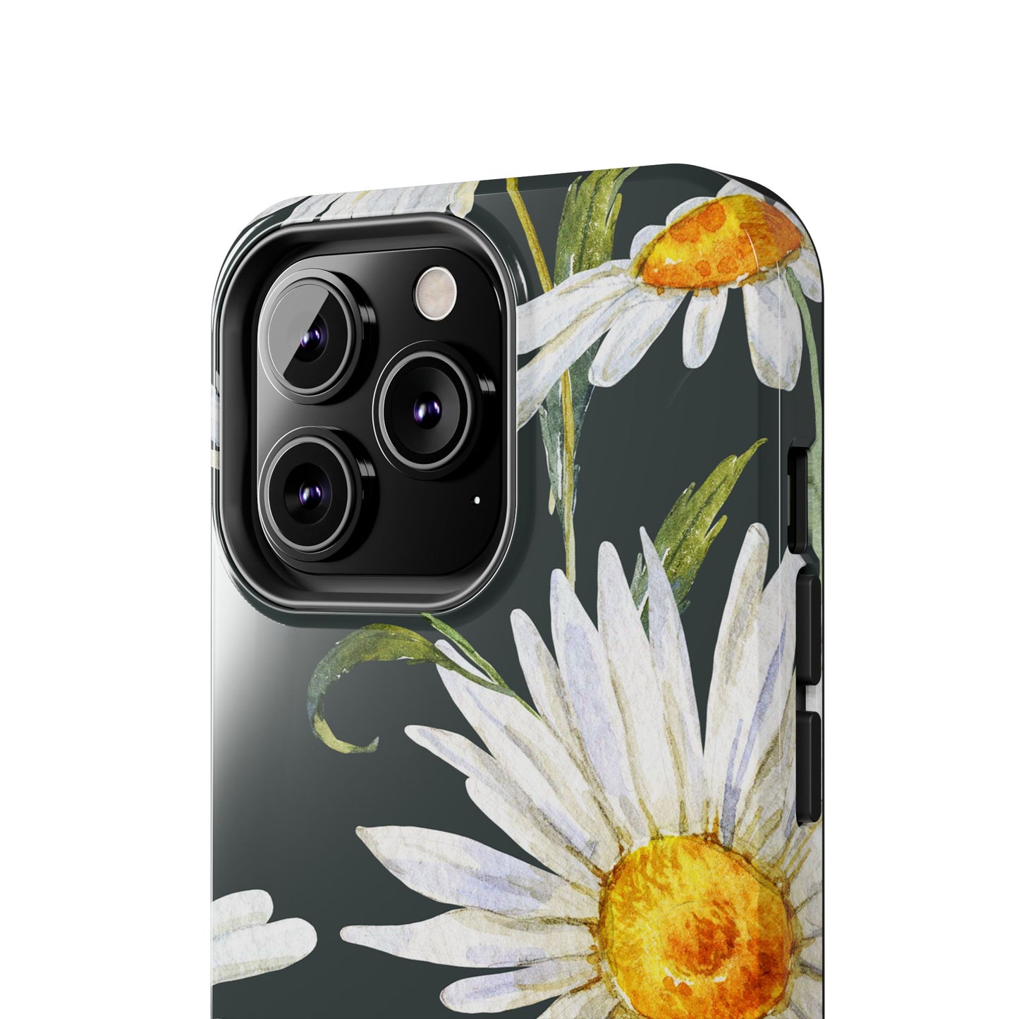 Floral Tough Phone Cases - Durable Protection with Daisy Design