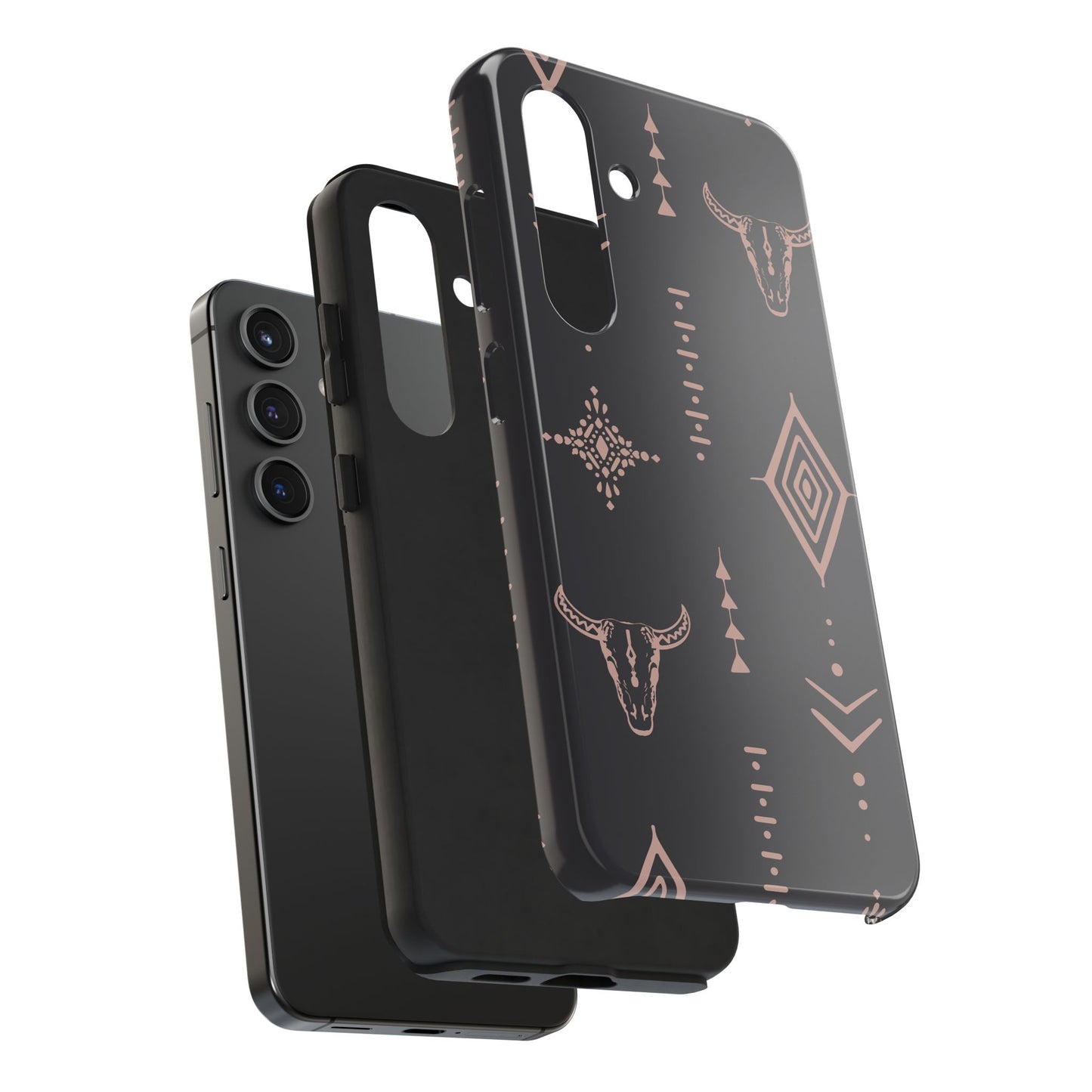 Southwestern Pattern Tough Phone Case - Stylish & Durable