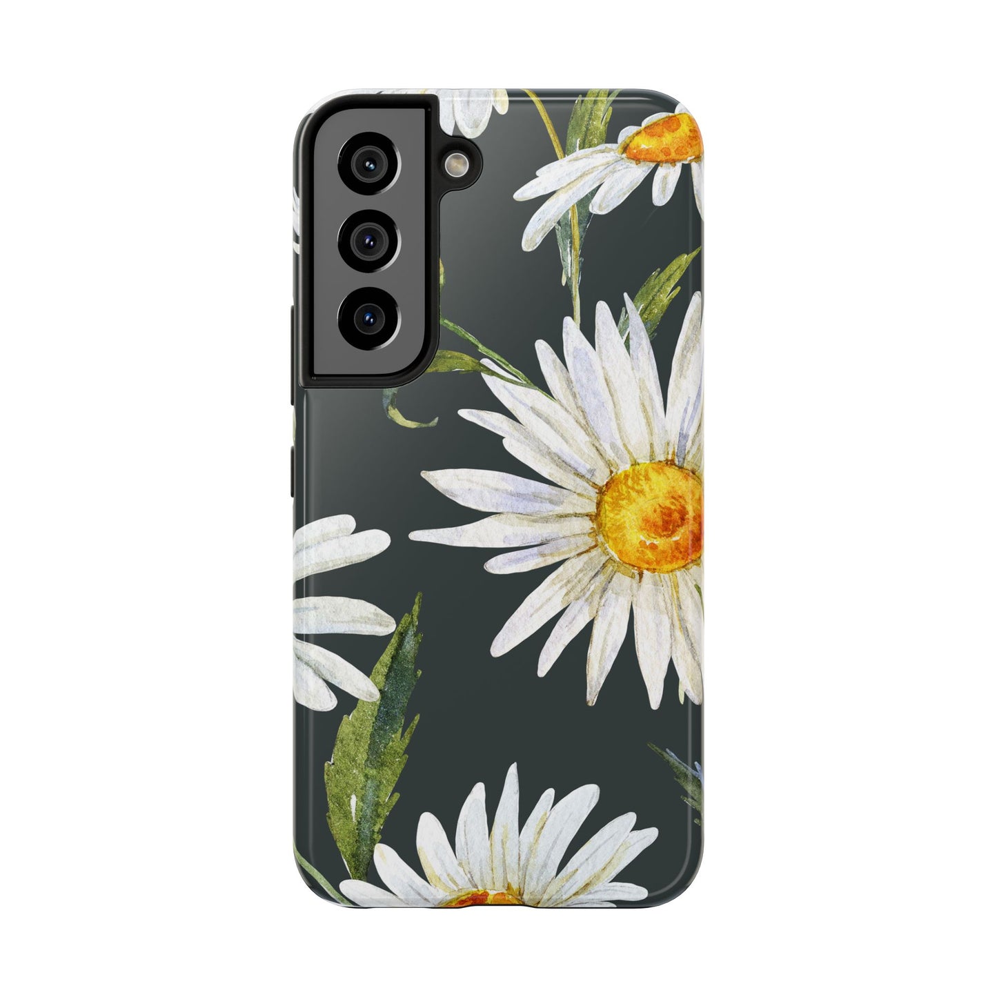 Floral Tough Phone Cases - Durable Protection with Daisy Design