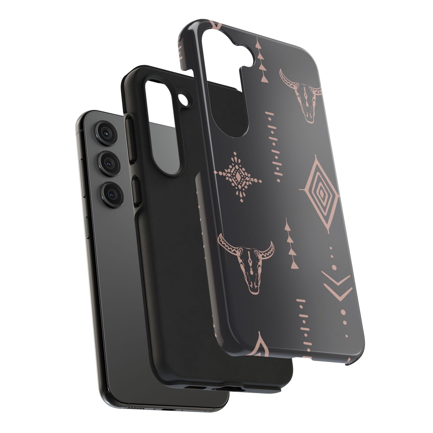 Southwestern Pattern Tough Phone Case - Stylish & Durable