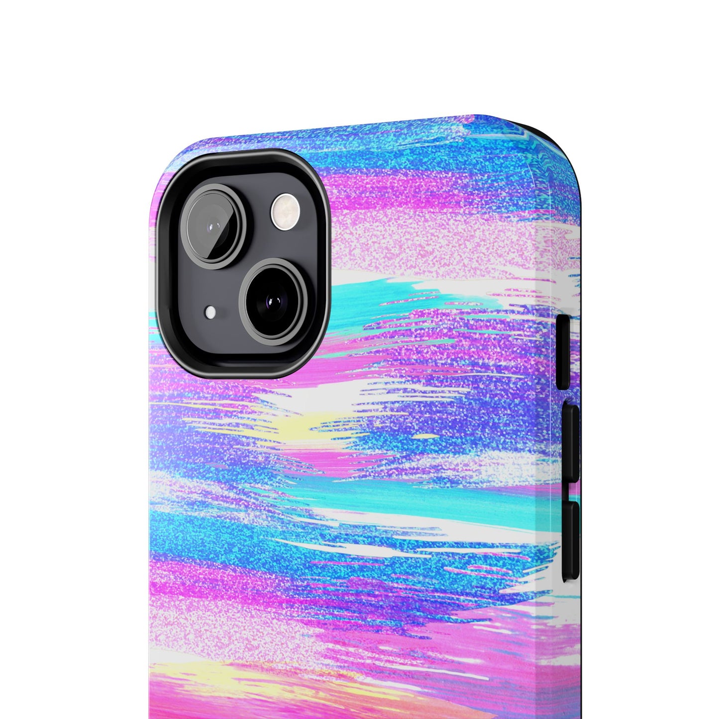 Colorful Abstract Tough Phone Case - Vibrant Protection for Your Device