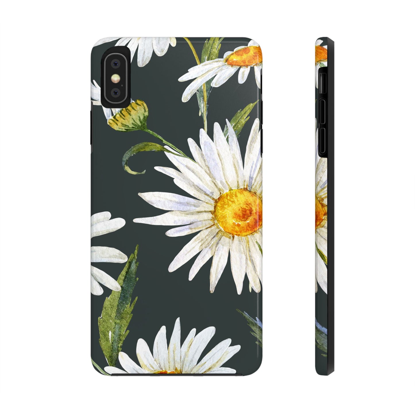 Floral Tough Phone Cases - Durable Protection with Daisy Design