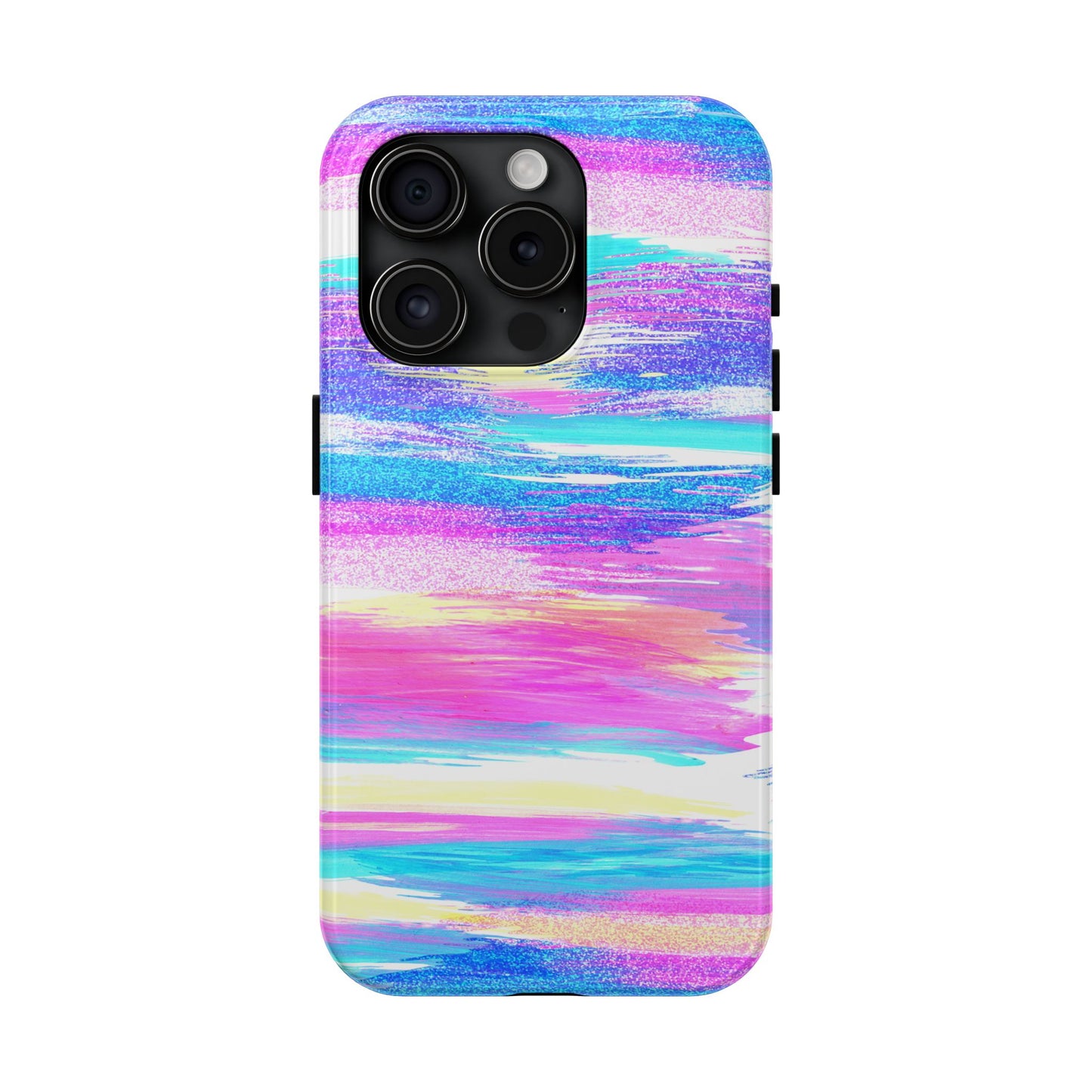 Colorful Abstract Tough Phone Case - Vibrant Protection for Your Device