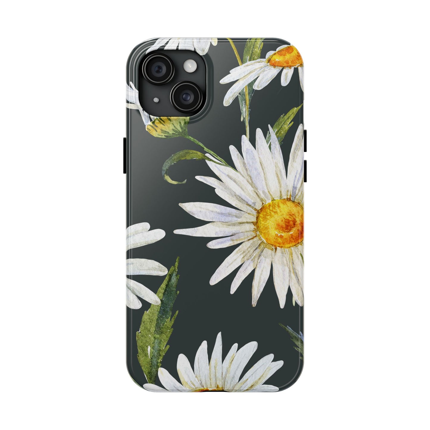 Floral Tough Phone Cases - Durable Protection with Daisy Design