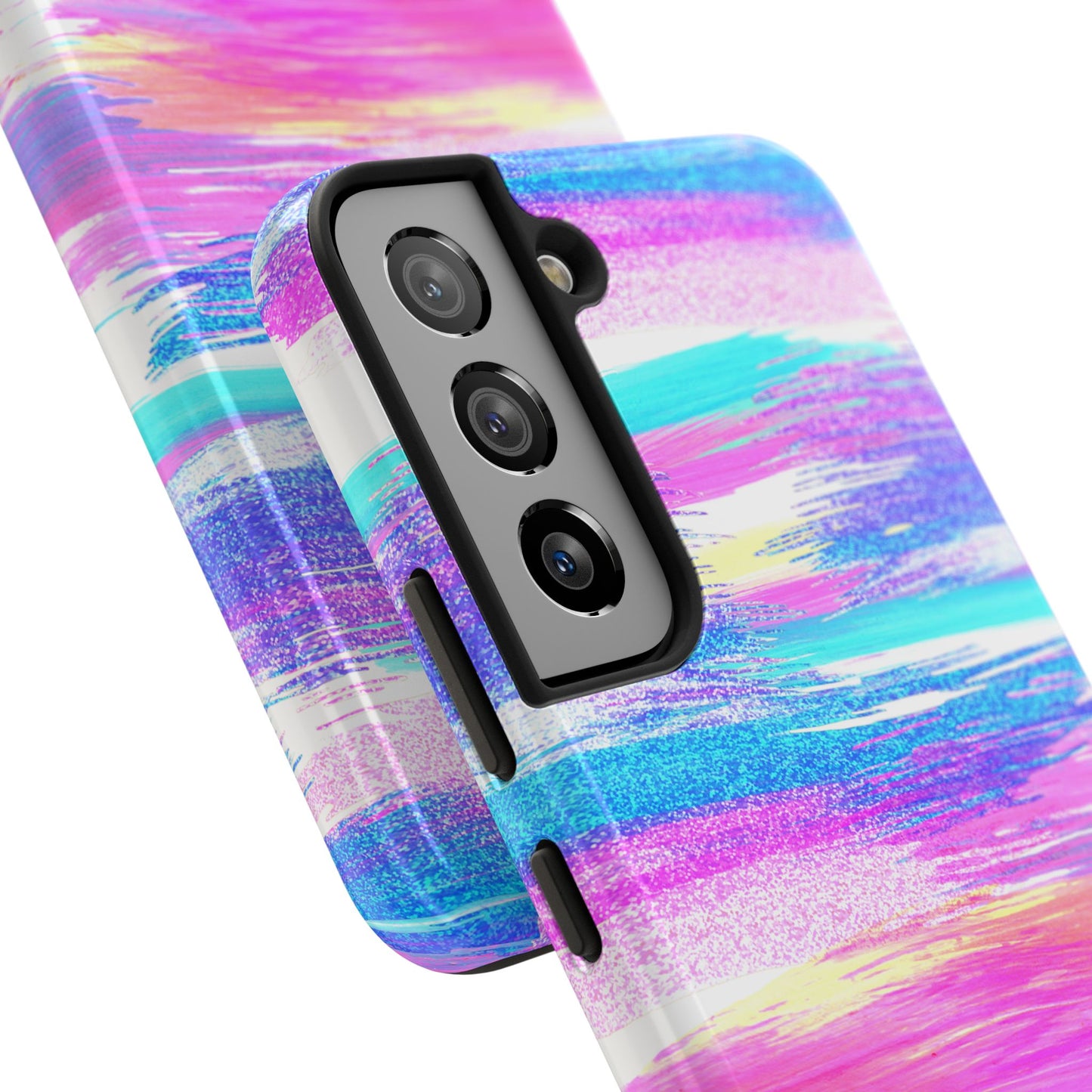 Colorful Abstract Tough Phone Case - Vibrant Protection for Your Device