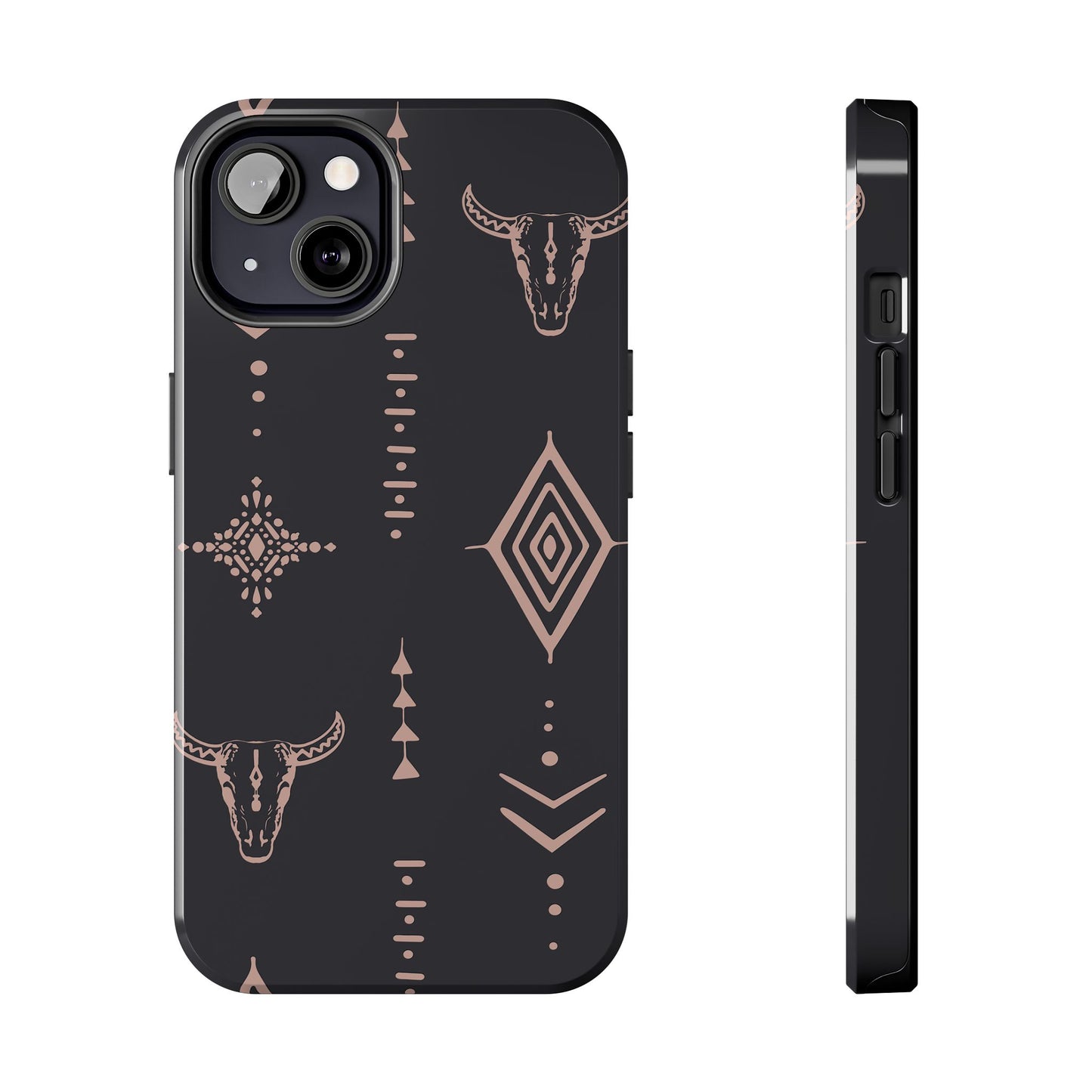 Southwestern Pattern Tough Phone Case - Stylish & Durable