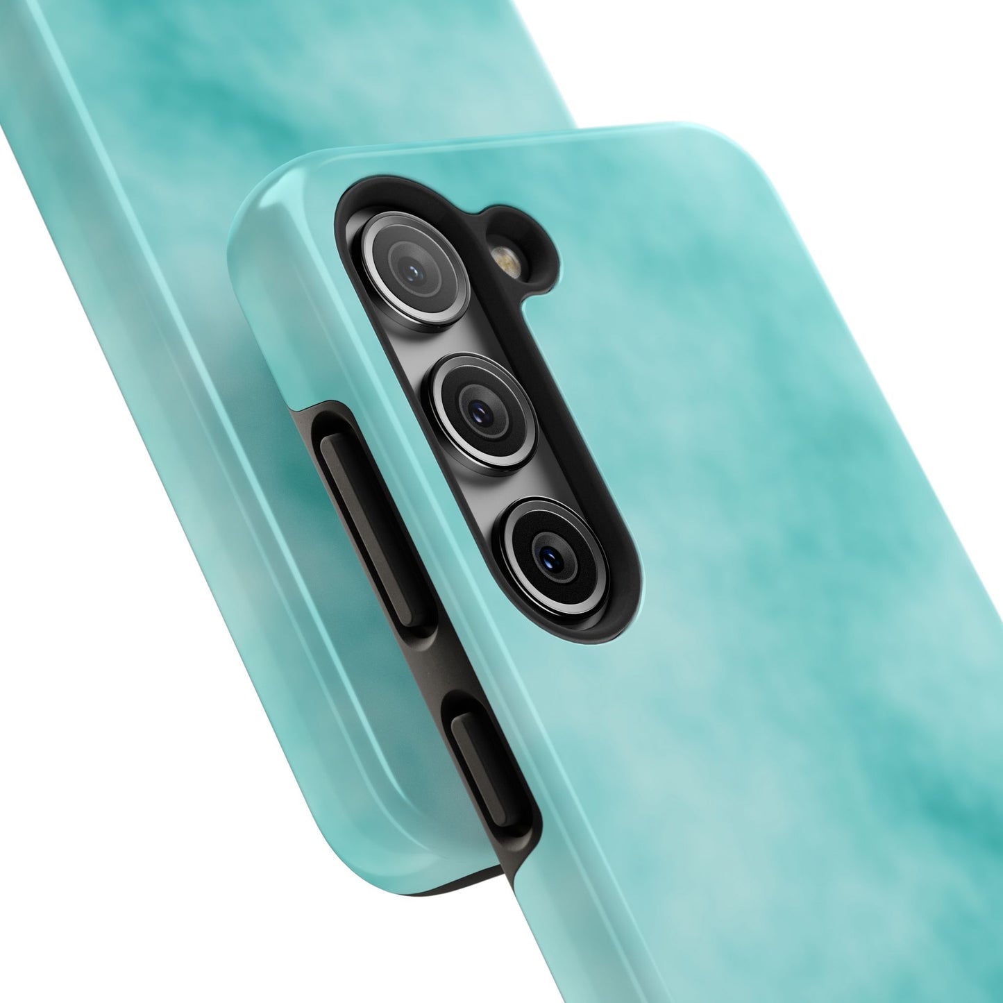 Vibrant Aqua Tough Phone Cases - Stylish & Durable Protection for Your Device