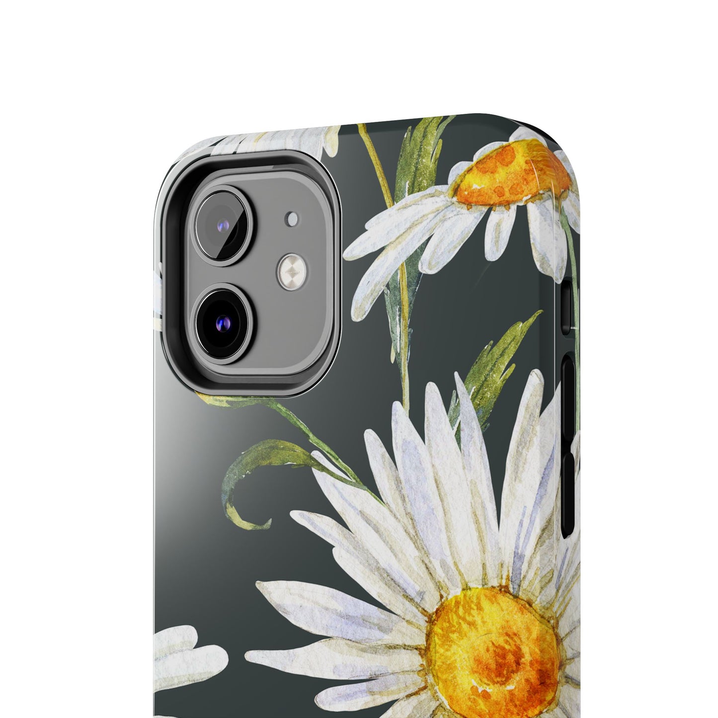 Floral Tough Phone Cases - Durable Protection with Daisy Design