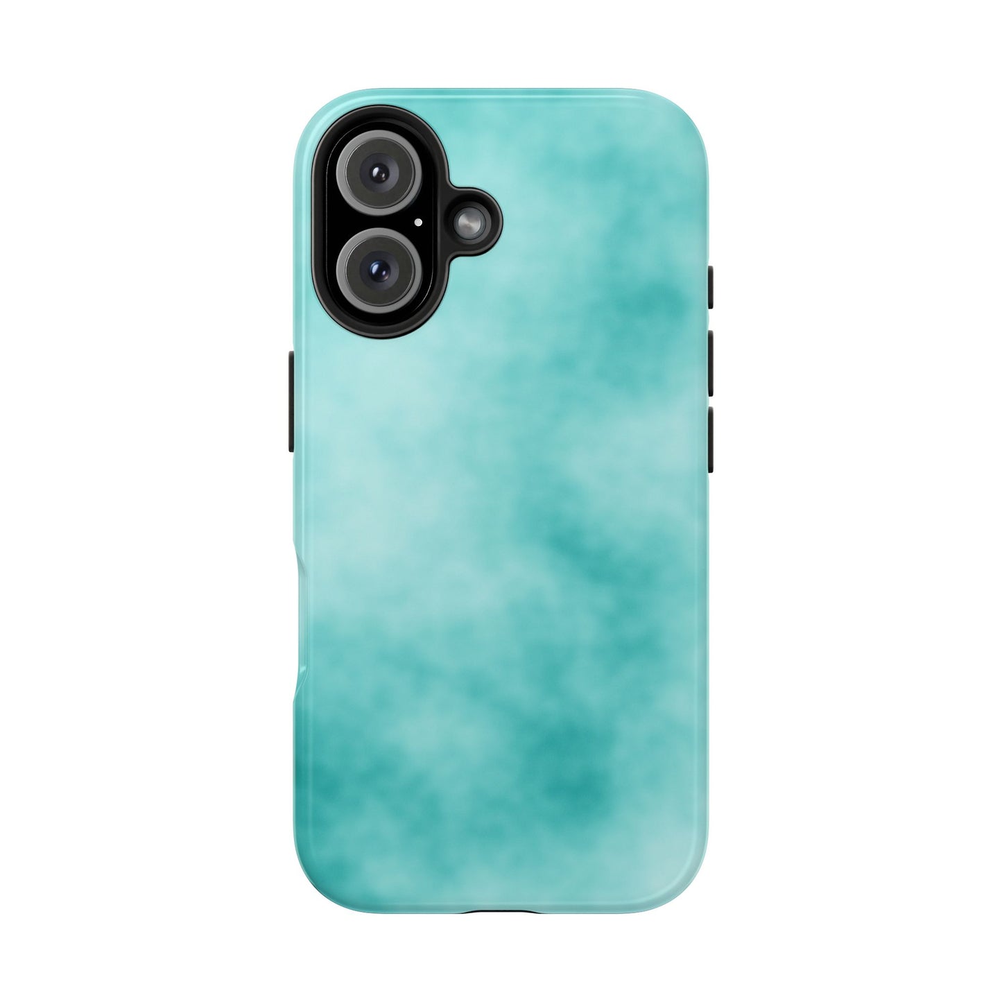 Vibrant Aqua Tough Phone Cases - Stylish & Durable Protection for Your Device