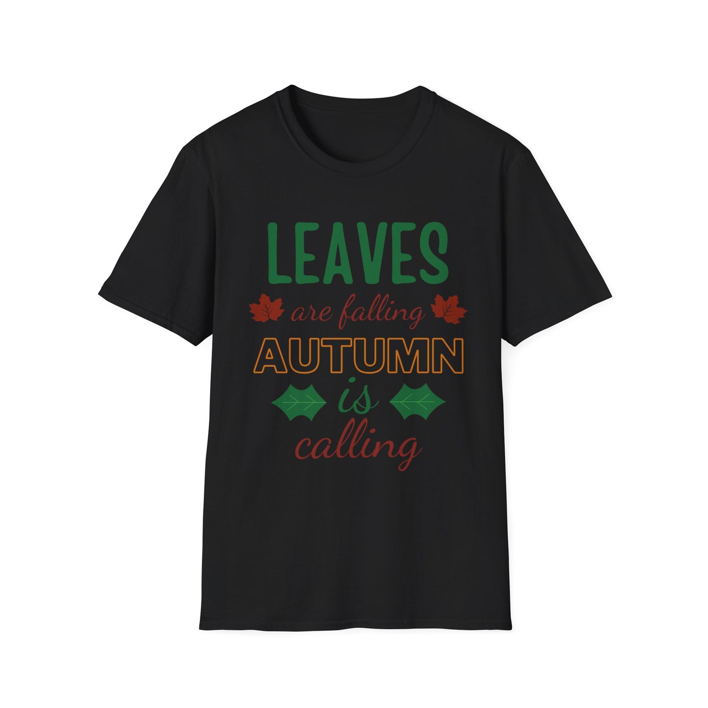 Autumn Leaves Unisex Softstyle T-Shirt