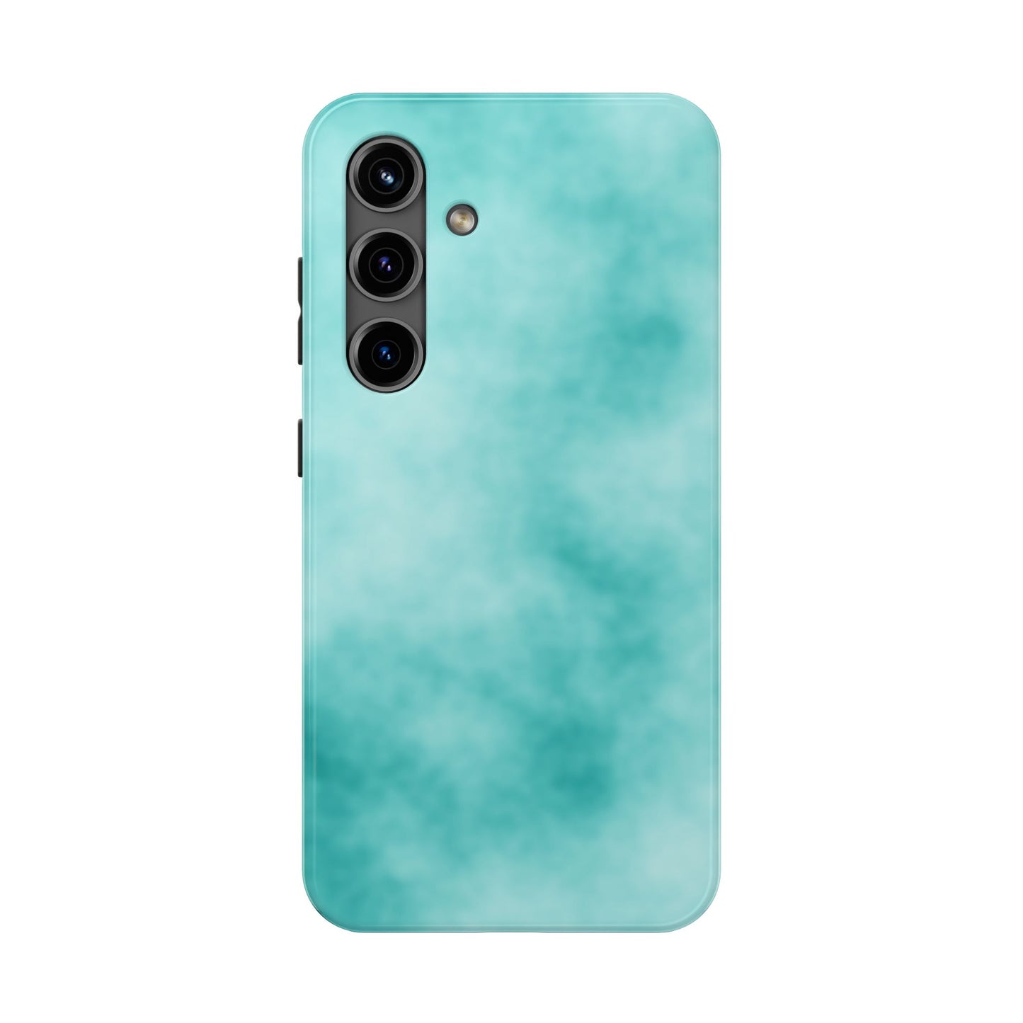 Vibrant Aqua Tough Phone Cases - Stylish & Durable Protection for Your Device