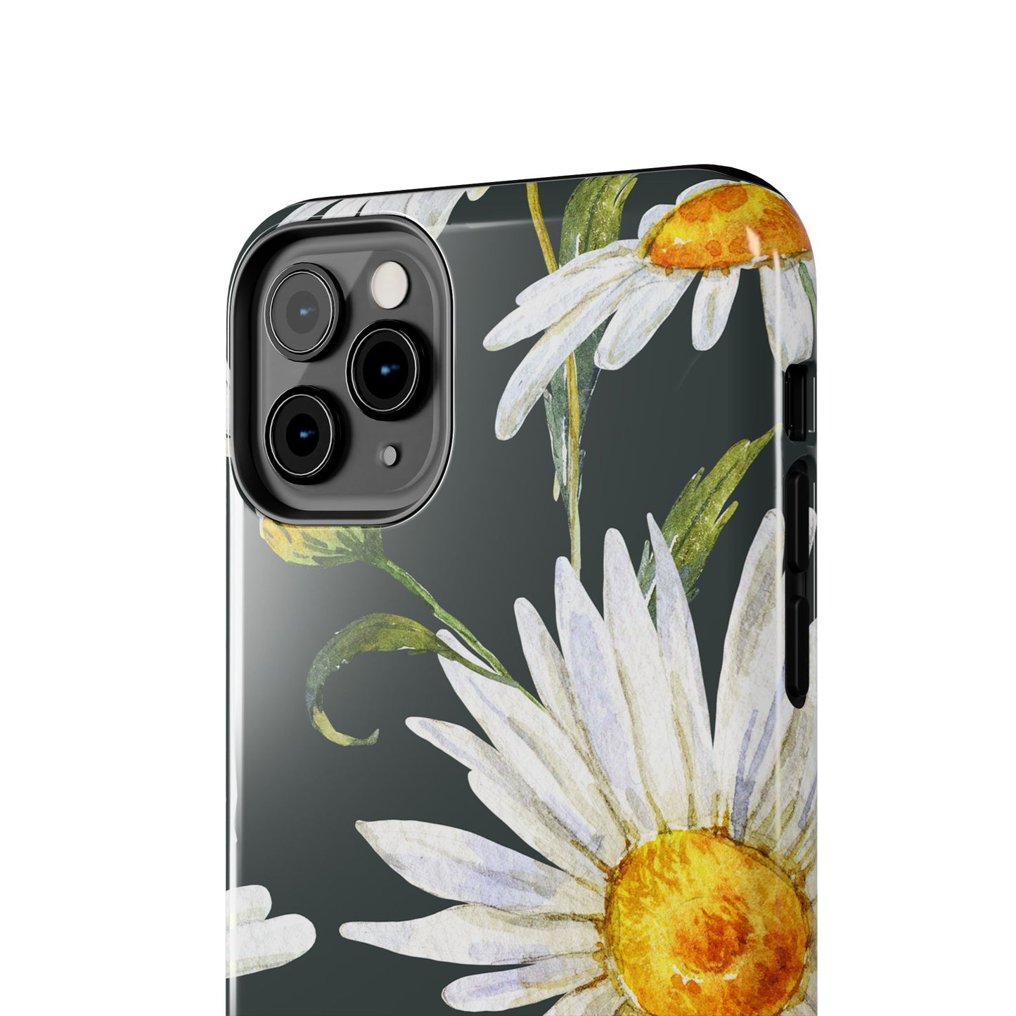 Floral Tough Phone Cases - Durable Protection with Daisy Design