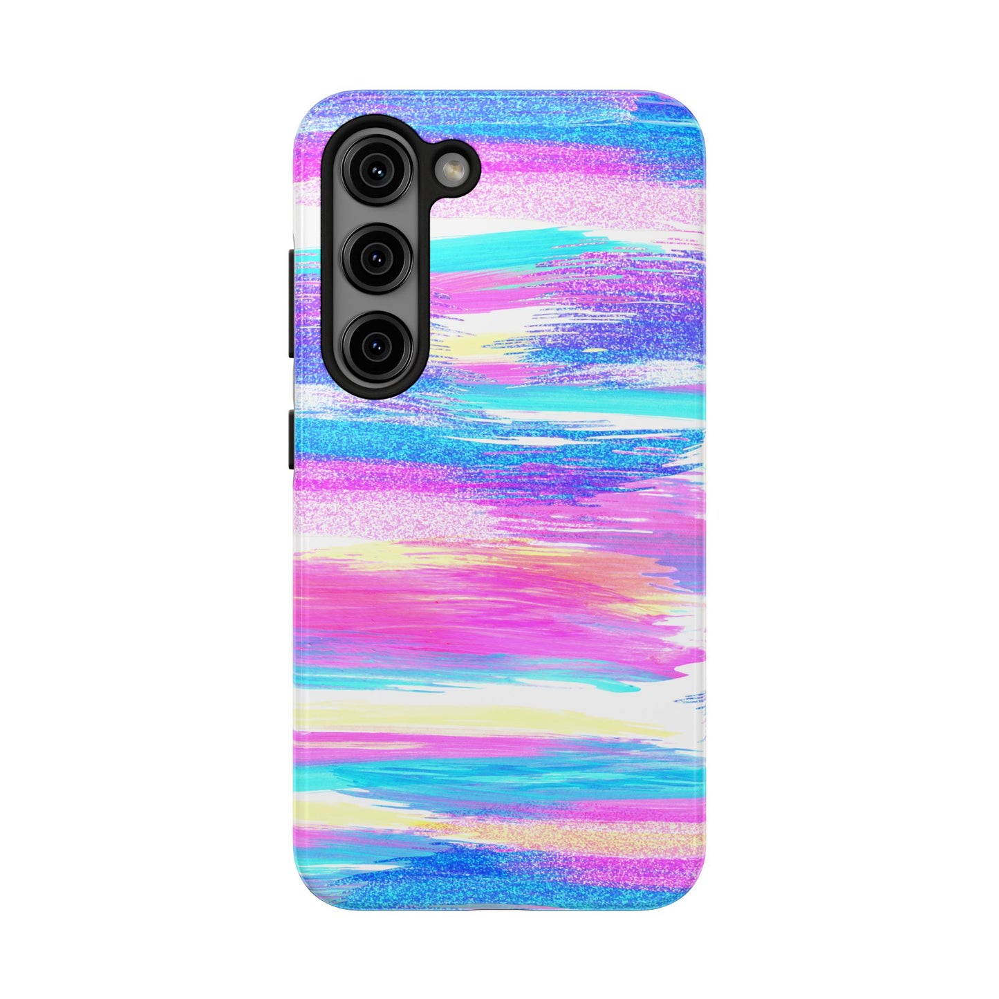 Colorful Abstract Tough Phone Case - Vibrant Protection for Your Device