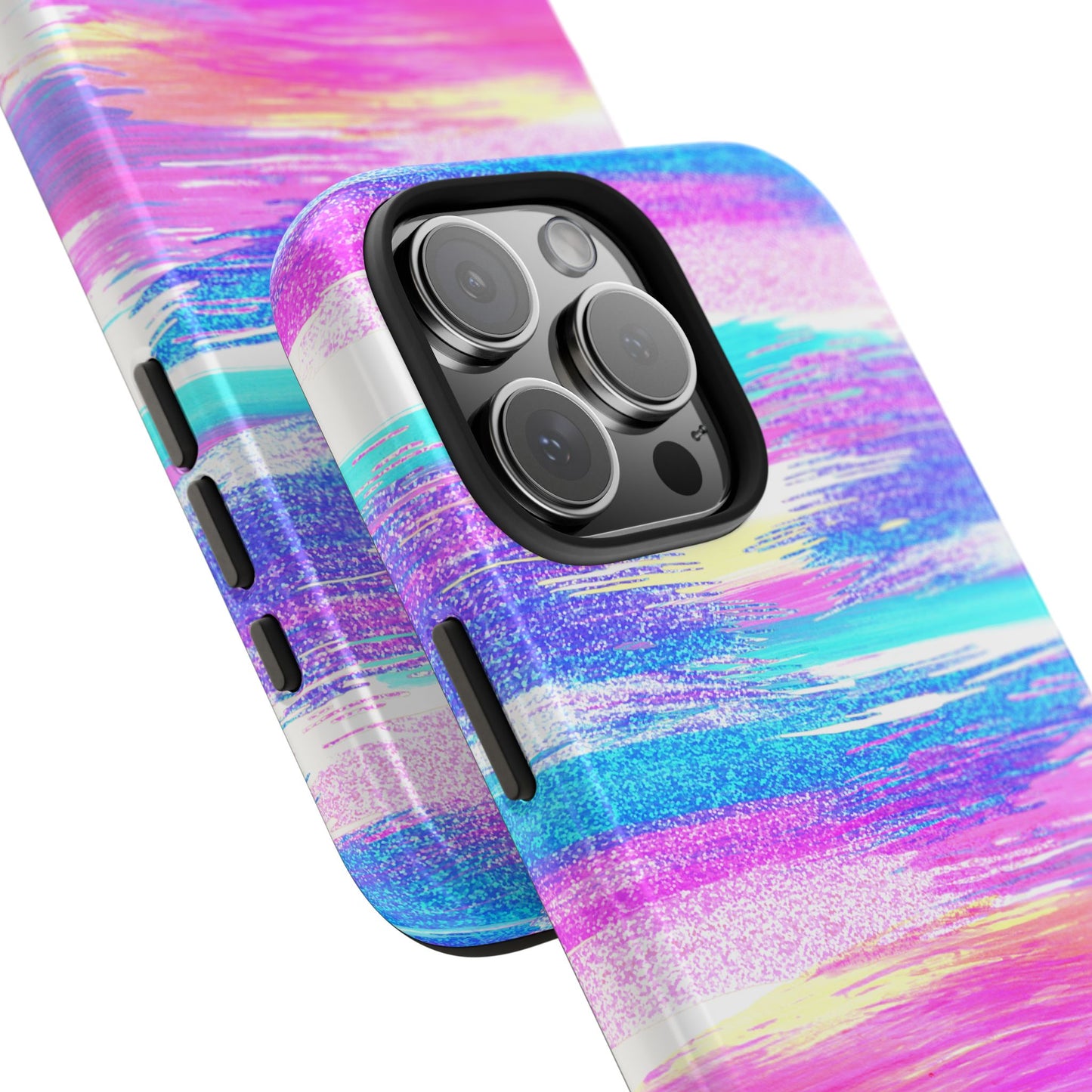 Colorful Abstract Tough Phone Case - Vibrant Protection for Your Device