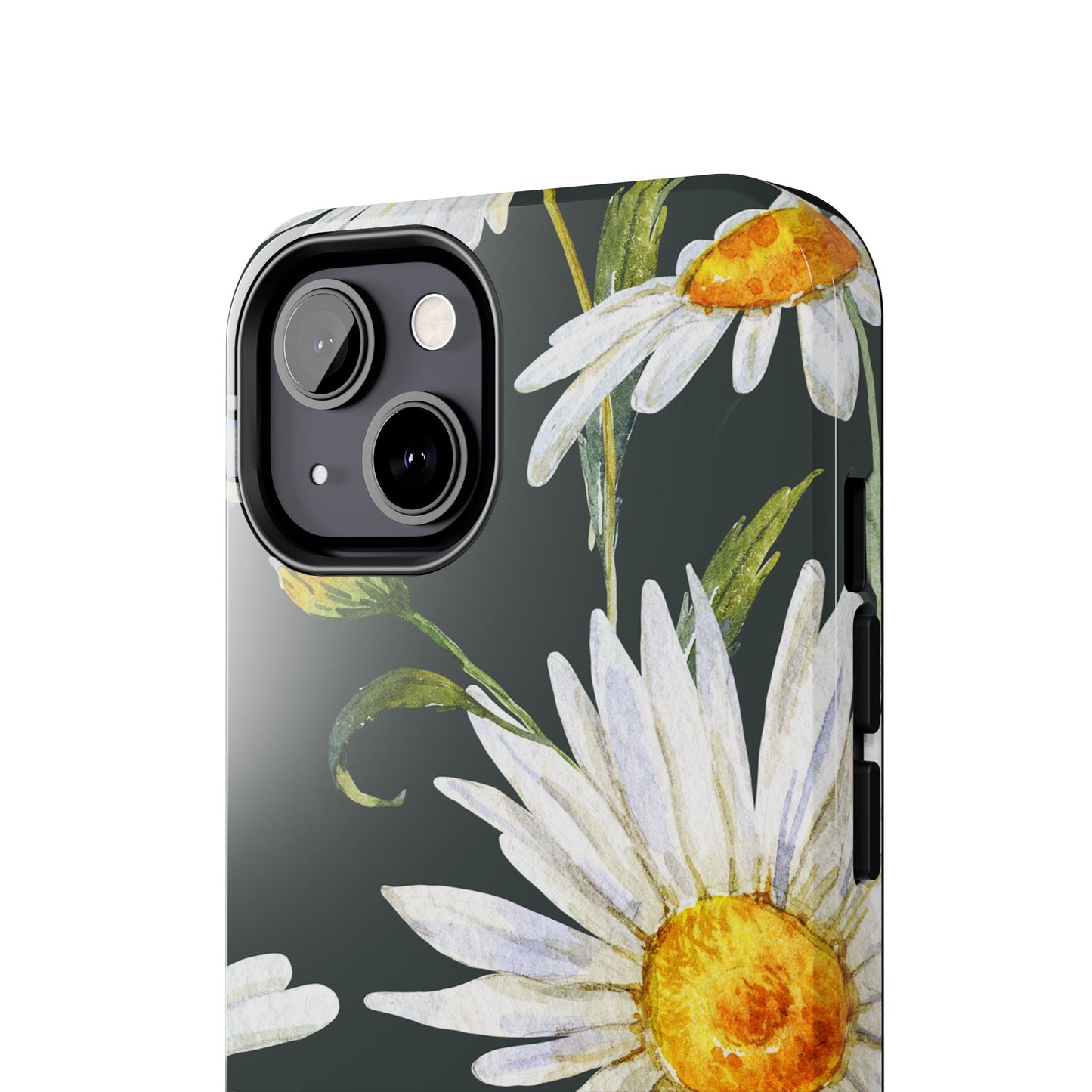 Floral Tough Phone Cases - Durable Protection with Daisy Design