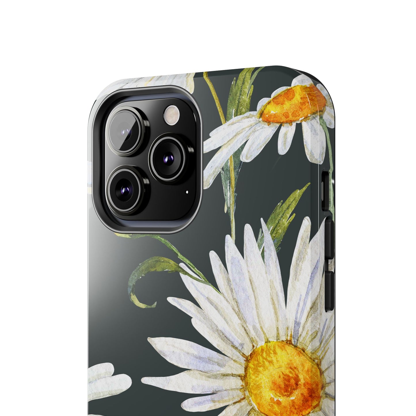 Floral Tough Phone Cases - Durable Protection with Daisy Design