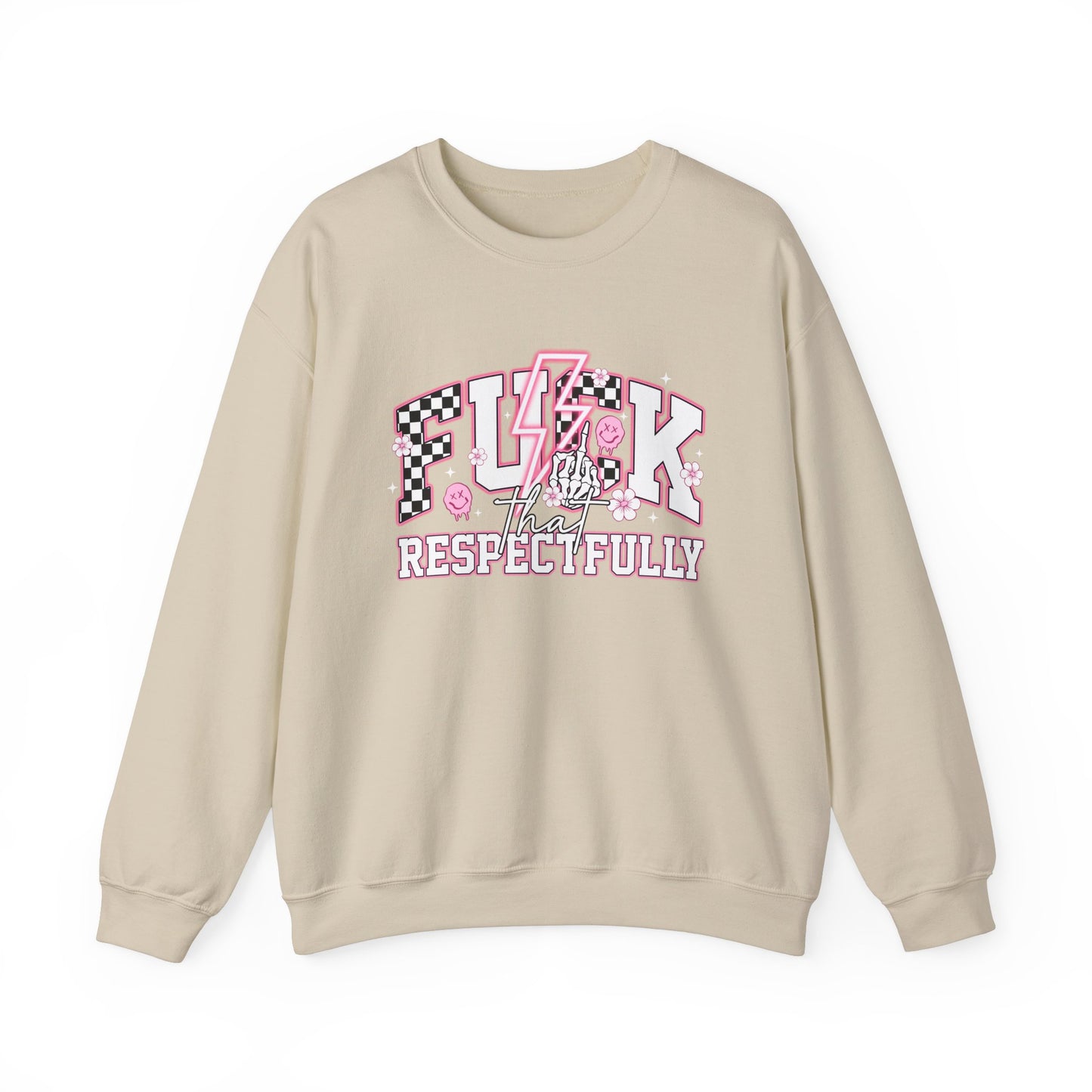 F**k That Respectfully Unisex Heavy Blend™ Crewneck Sweatshirt