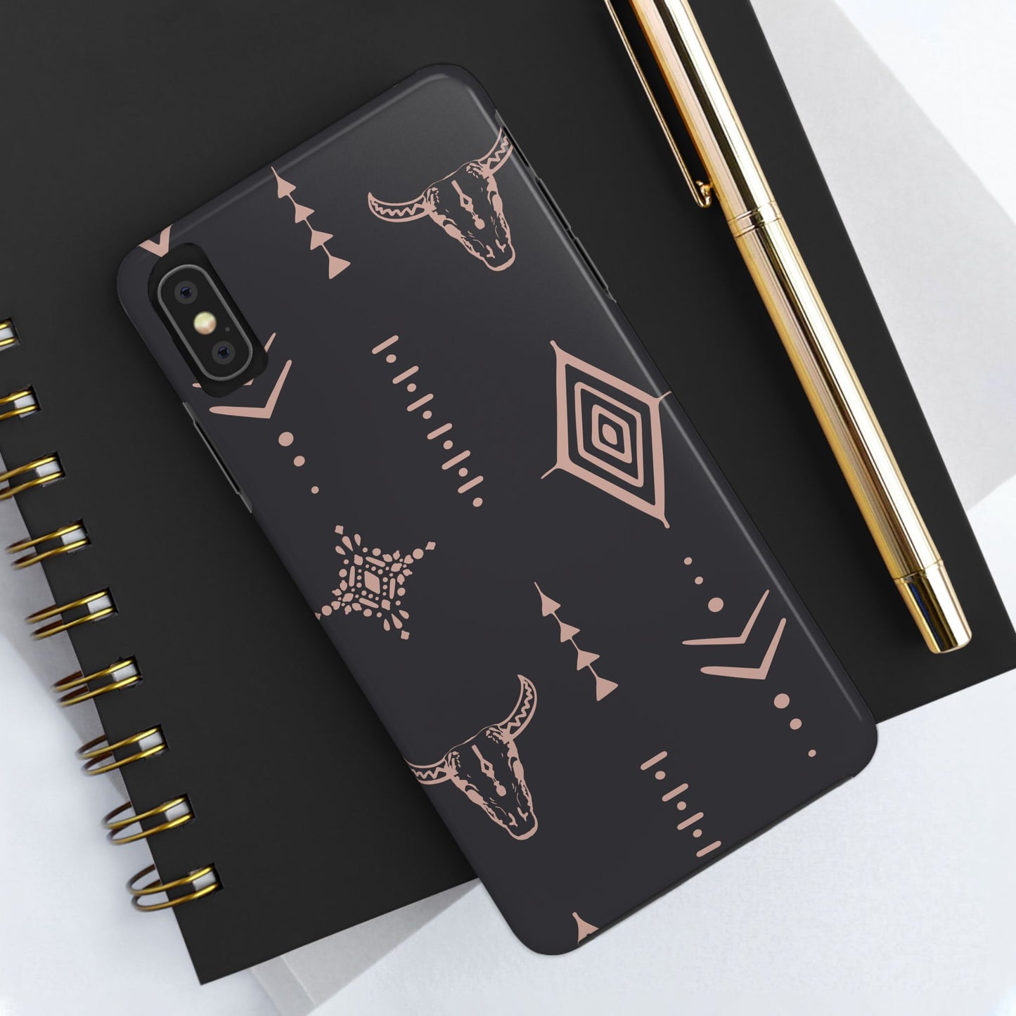 Southwestern Pattern Tough Phone Case - Stylish & Durable