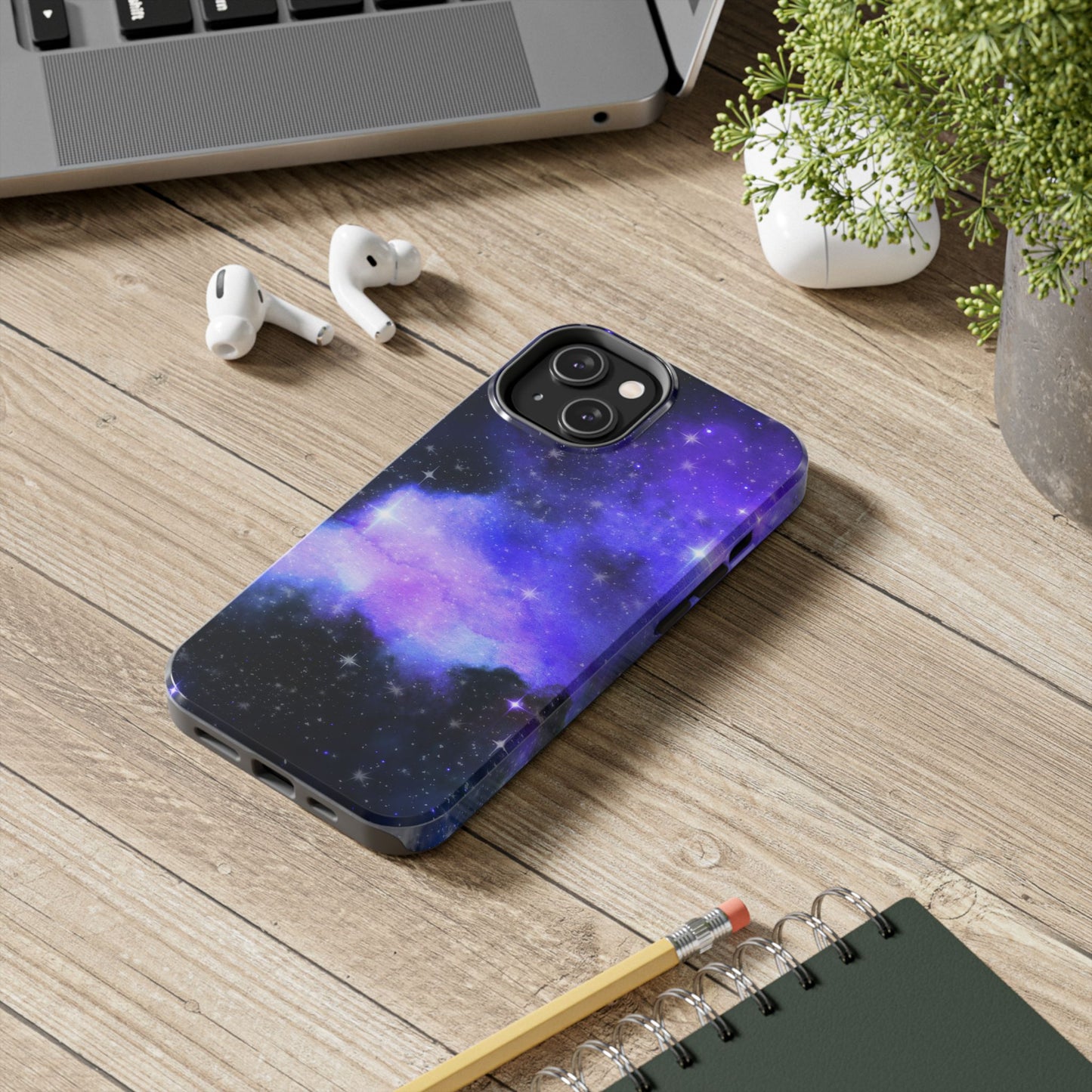 Galaxy Tough Phone Case - Durable Protection with Cosmic Design