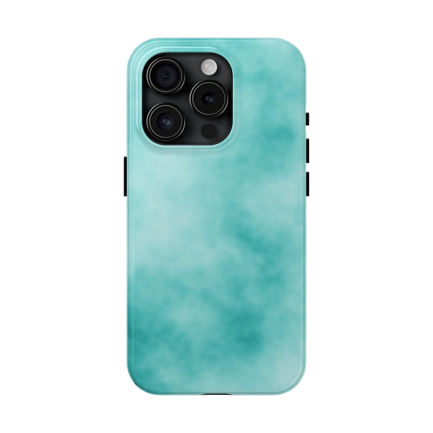 Vibrant Aqua Tough Phone Cases - Stylish & Durable Protection for Your Device