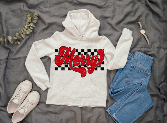Merry Checkered- Digital Download