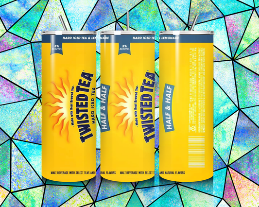 20oz Twisted Tea Tumbler Half and Half