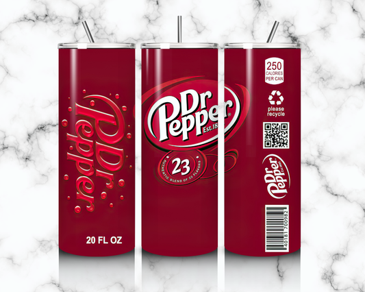 20oz Dr. Pepper Tumbler