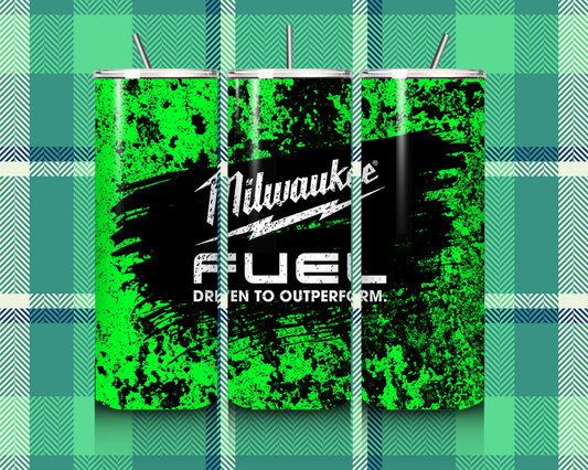 20oz Green Milwaukee Fuel Tumbler