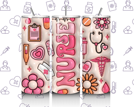 20oz Nurse Tumbler