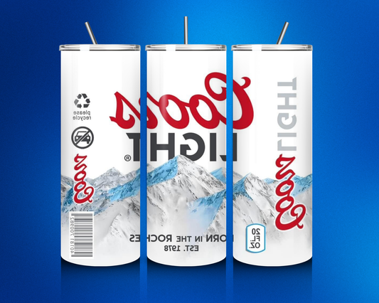 20oz Coors Light Tumbler