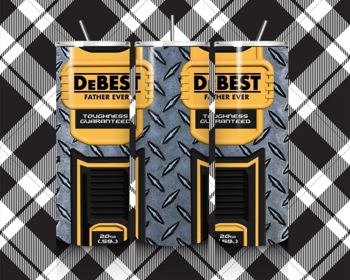 20oz DeBest Father Ever Tumbler